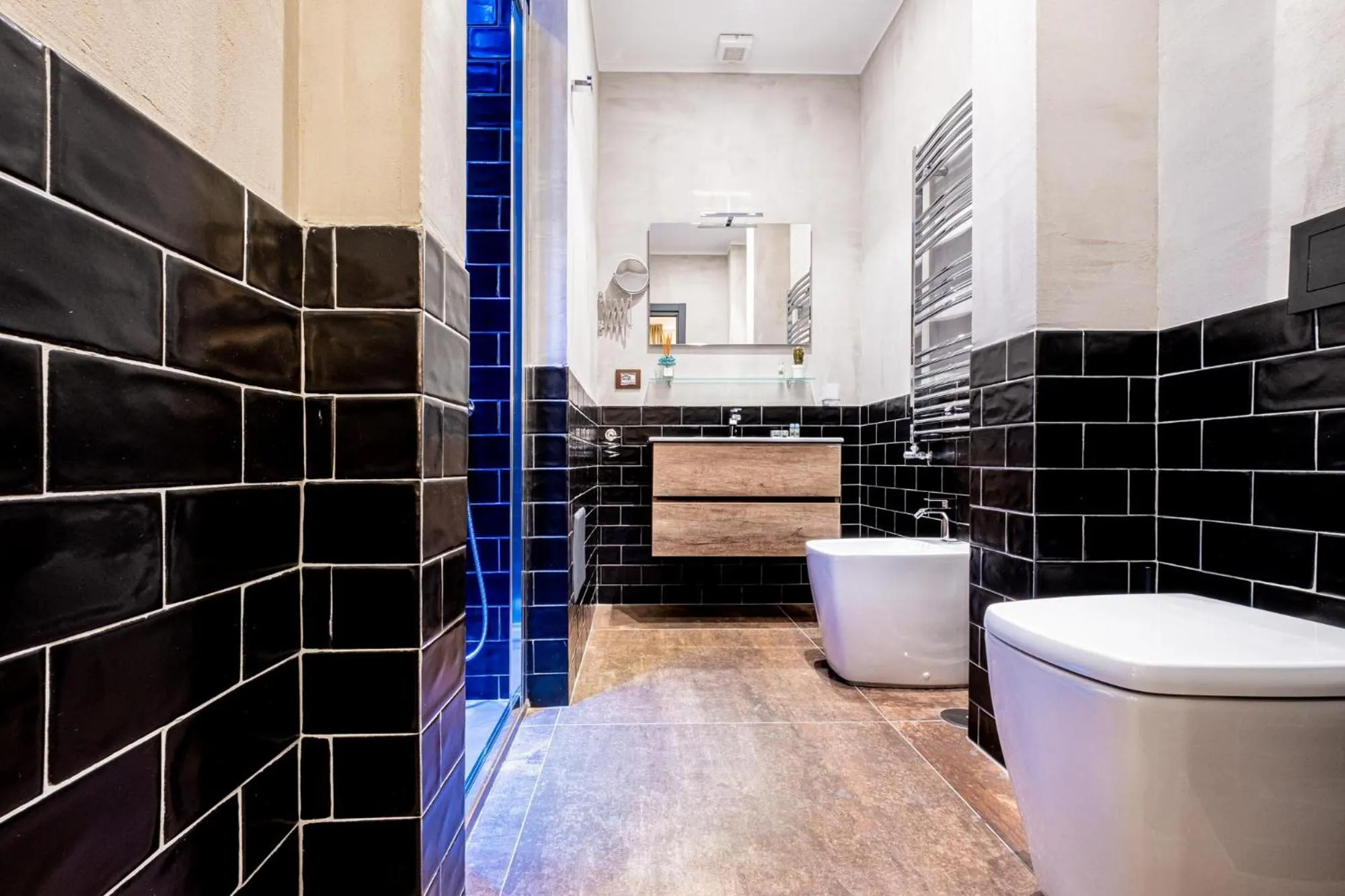 Bathroom in casajammone naples b&b