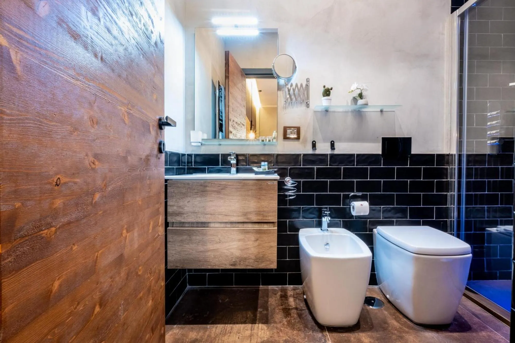 Bathroom in casajammone naples b&b