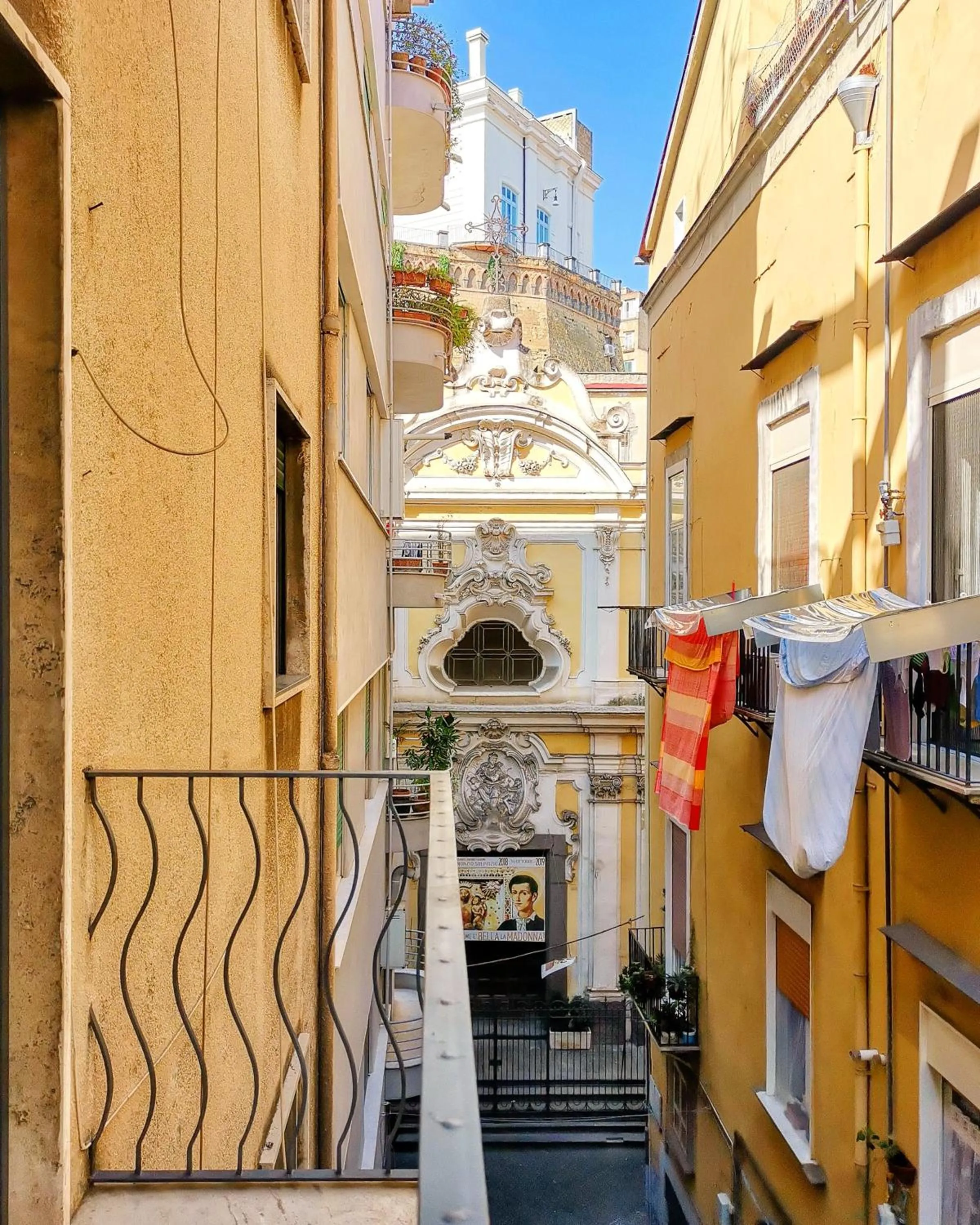 Street view in casajammone naples b&b