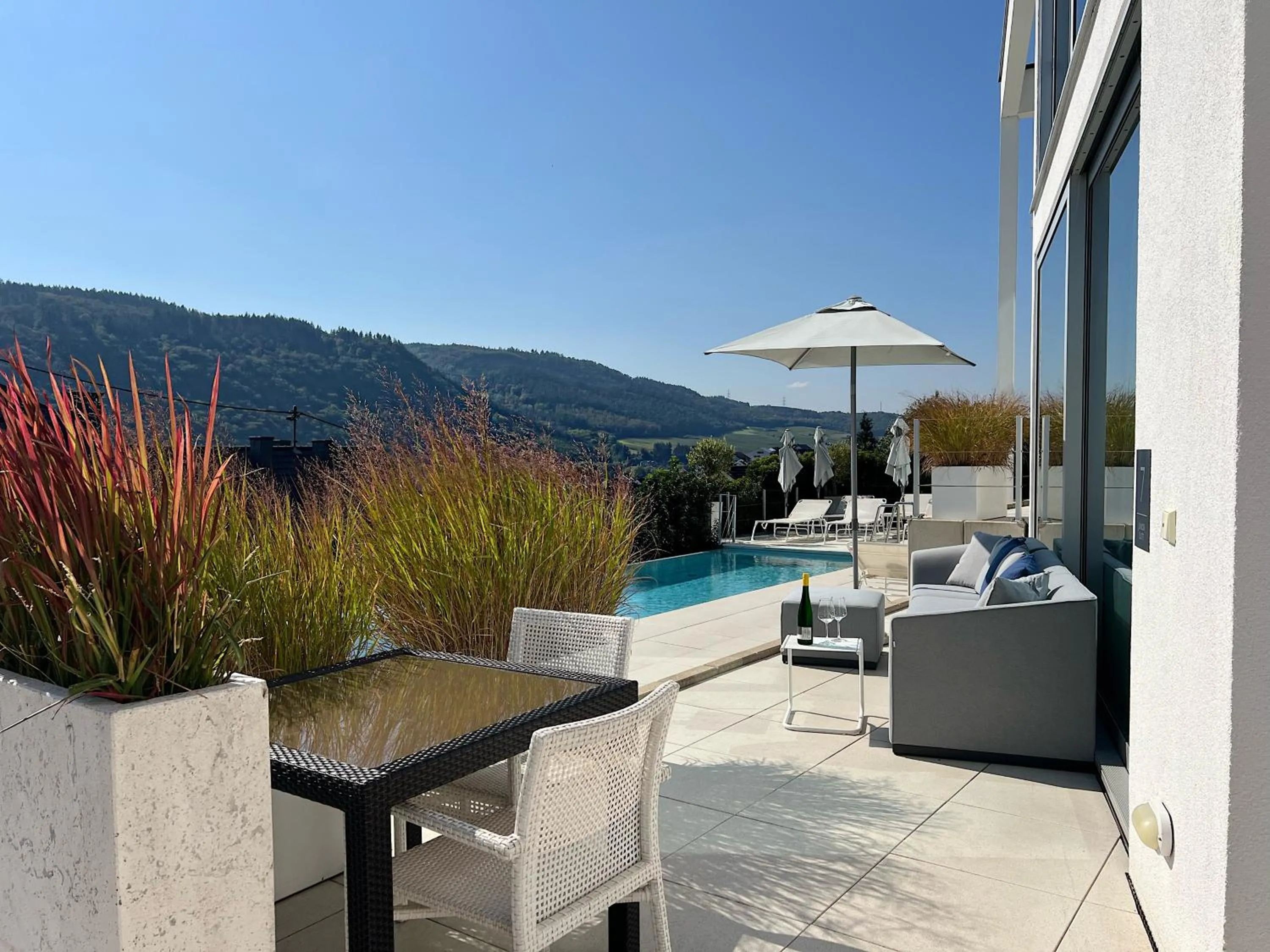 View (from property/room) in Weingut-Aparthotel Olinger