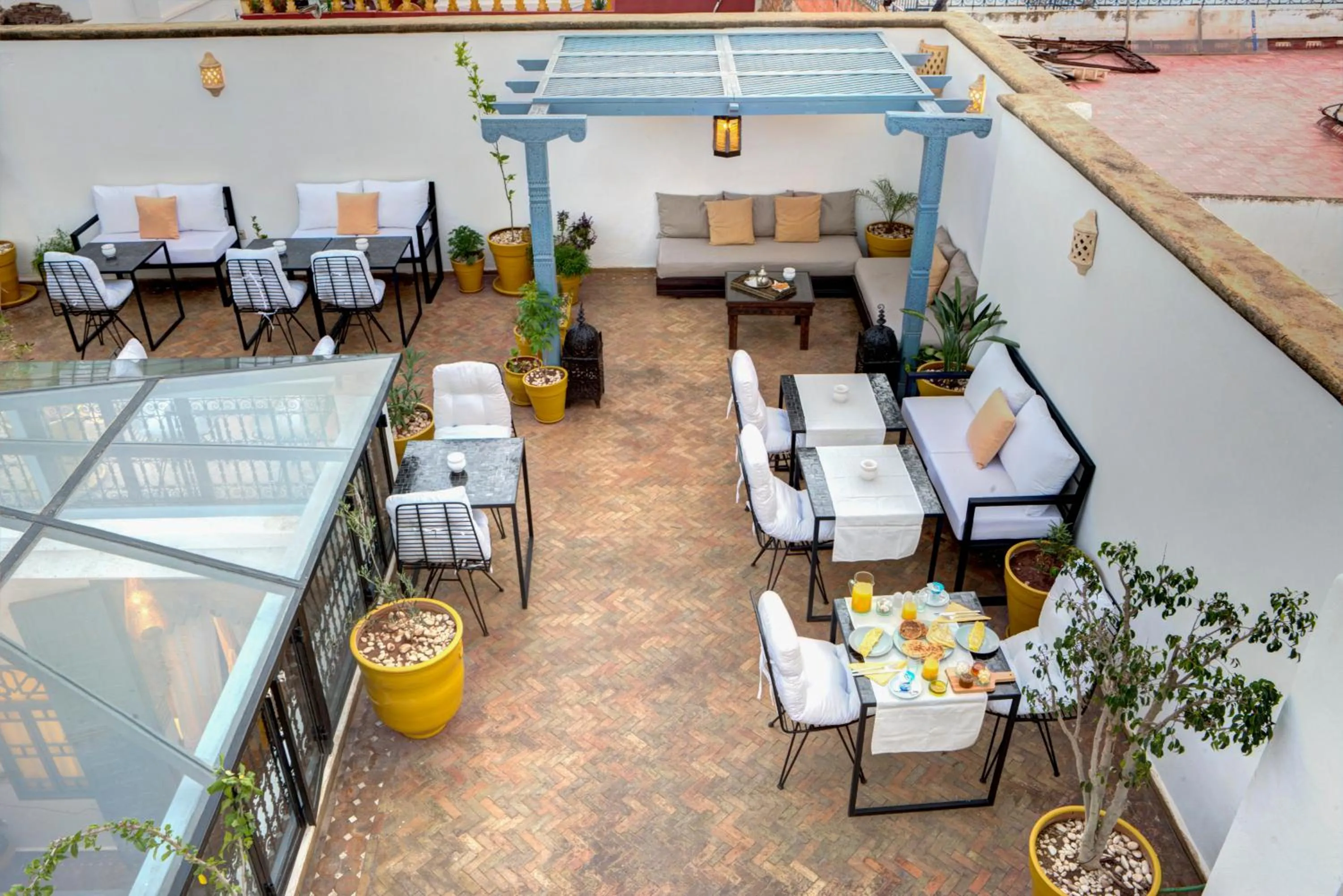 Patio in Riad Amaris