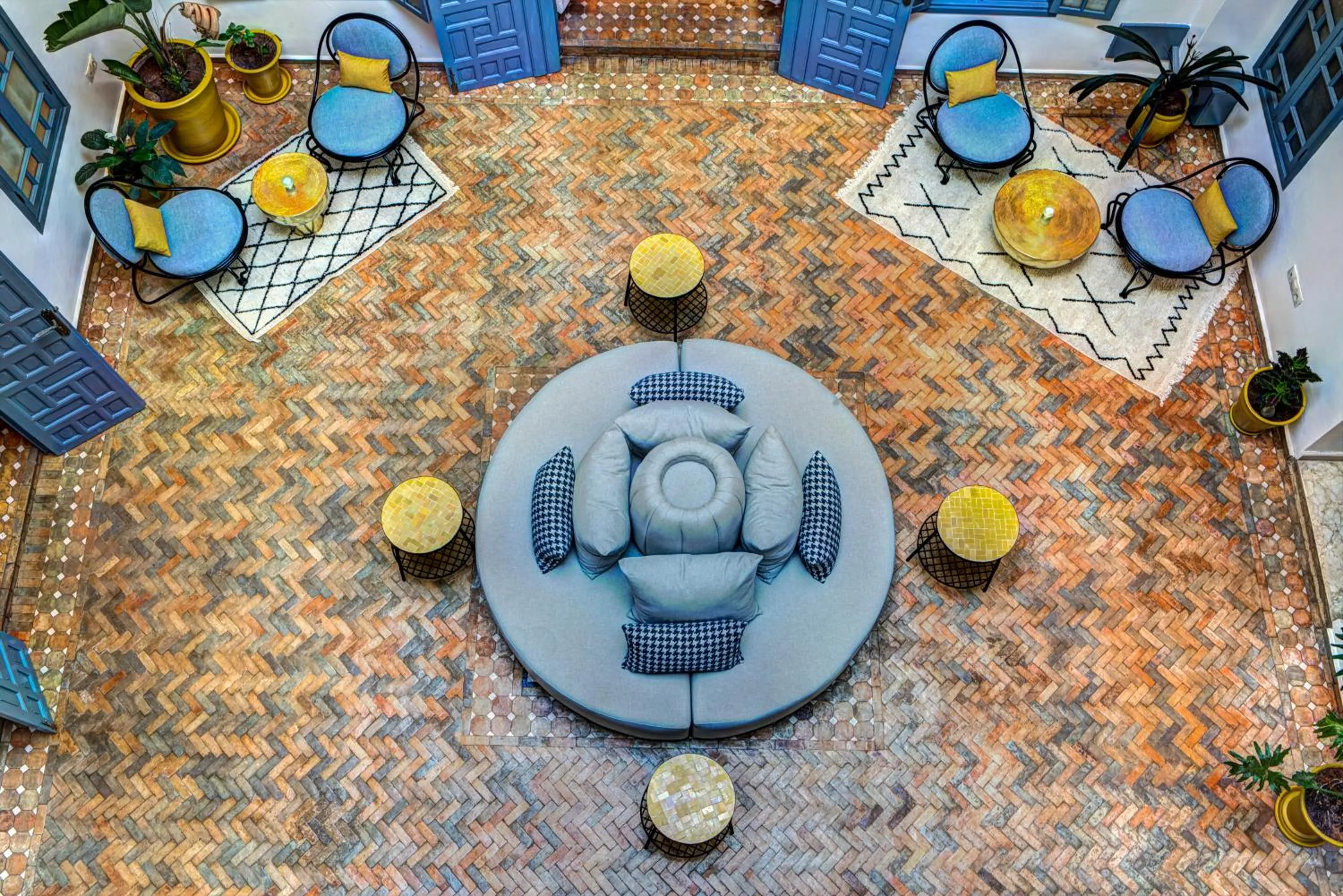 Patio in Riad Amaris