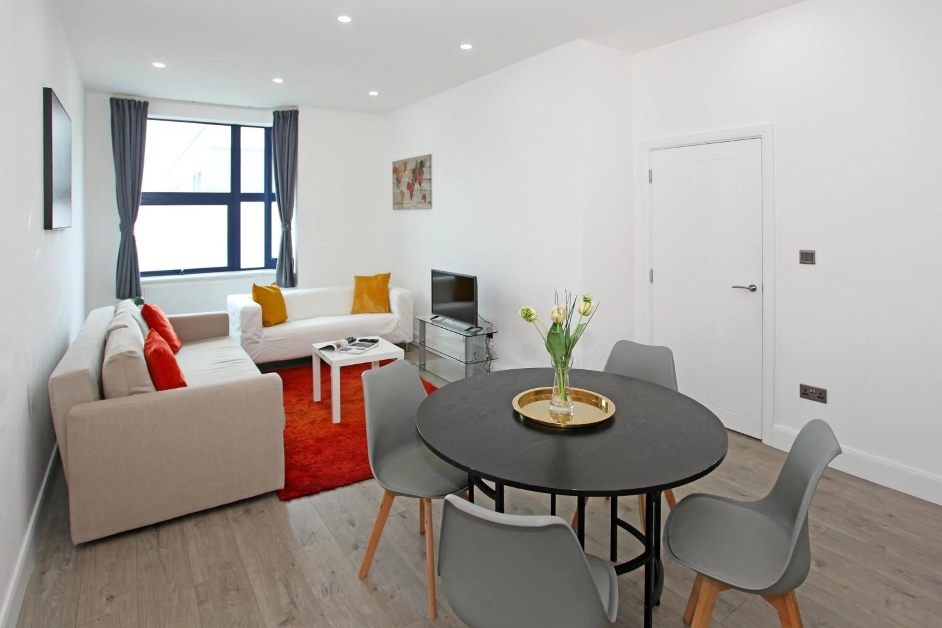 TV and multimedia in Sapphire House Apartments