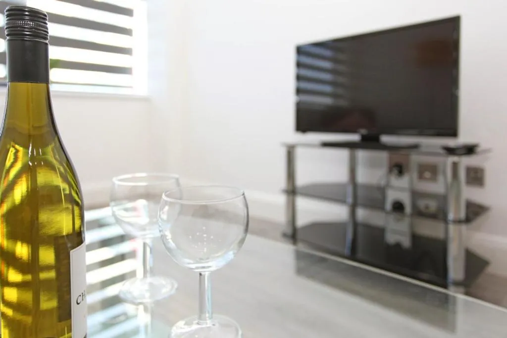 TV and multimedia in Sapphire House Apartments