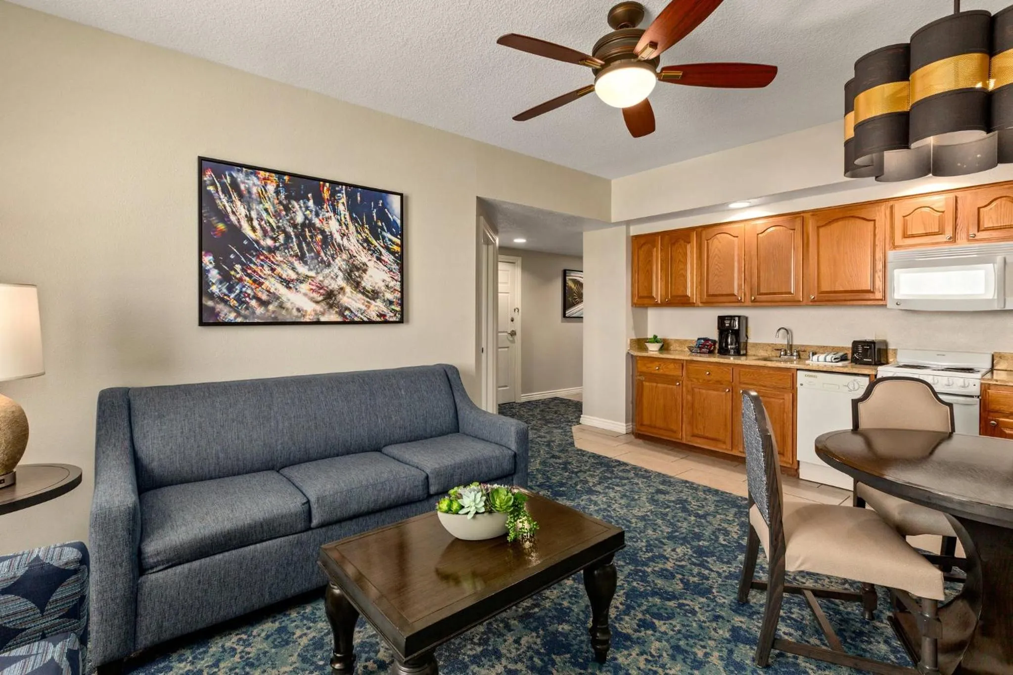 Living room in Club Wyndham Grand Desert