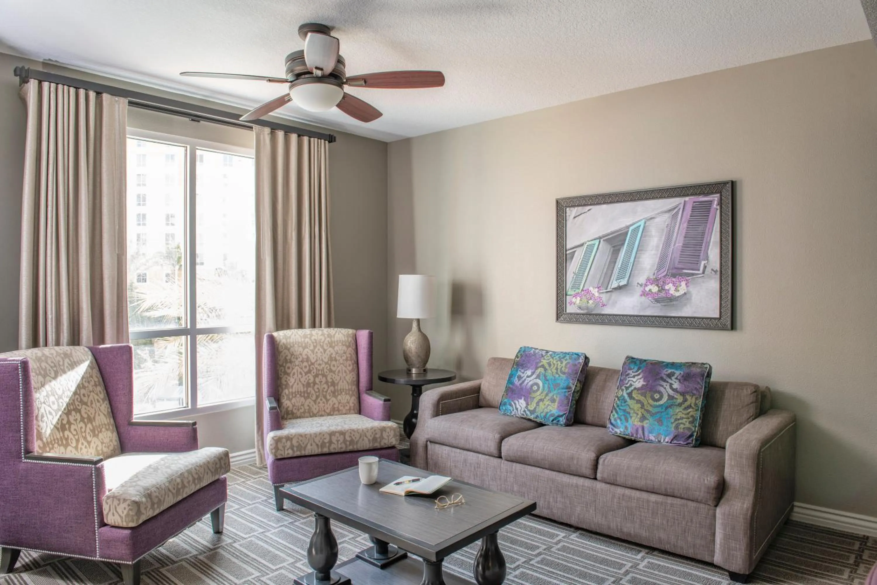 Living room in Club Wyndham Grand Desert