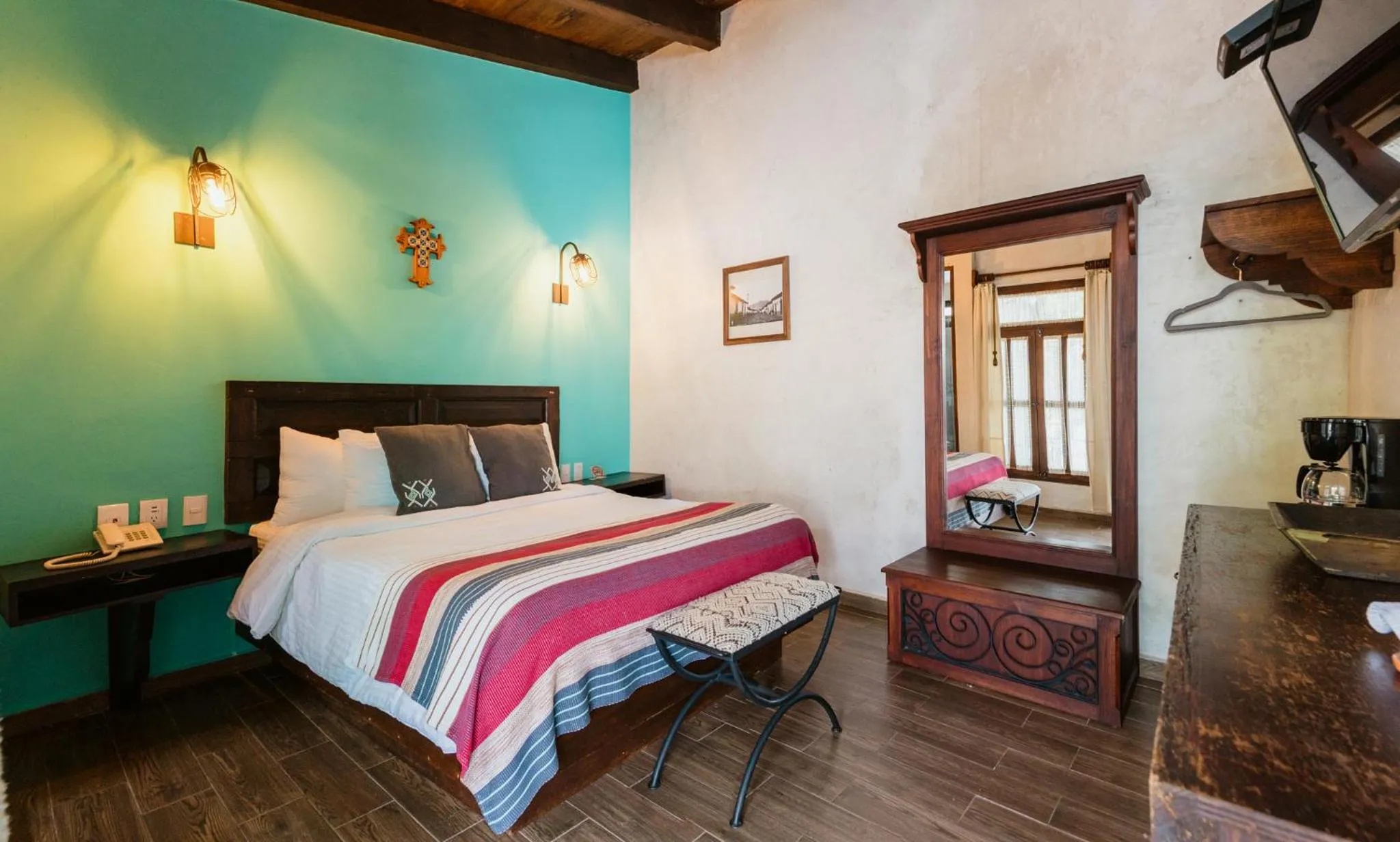 Bed in Yox Hotel Boutique