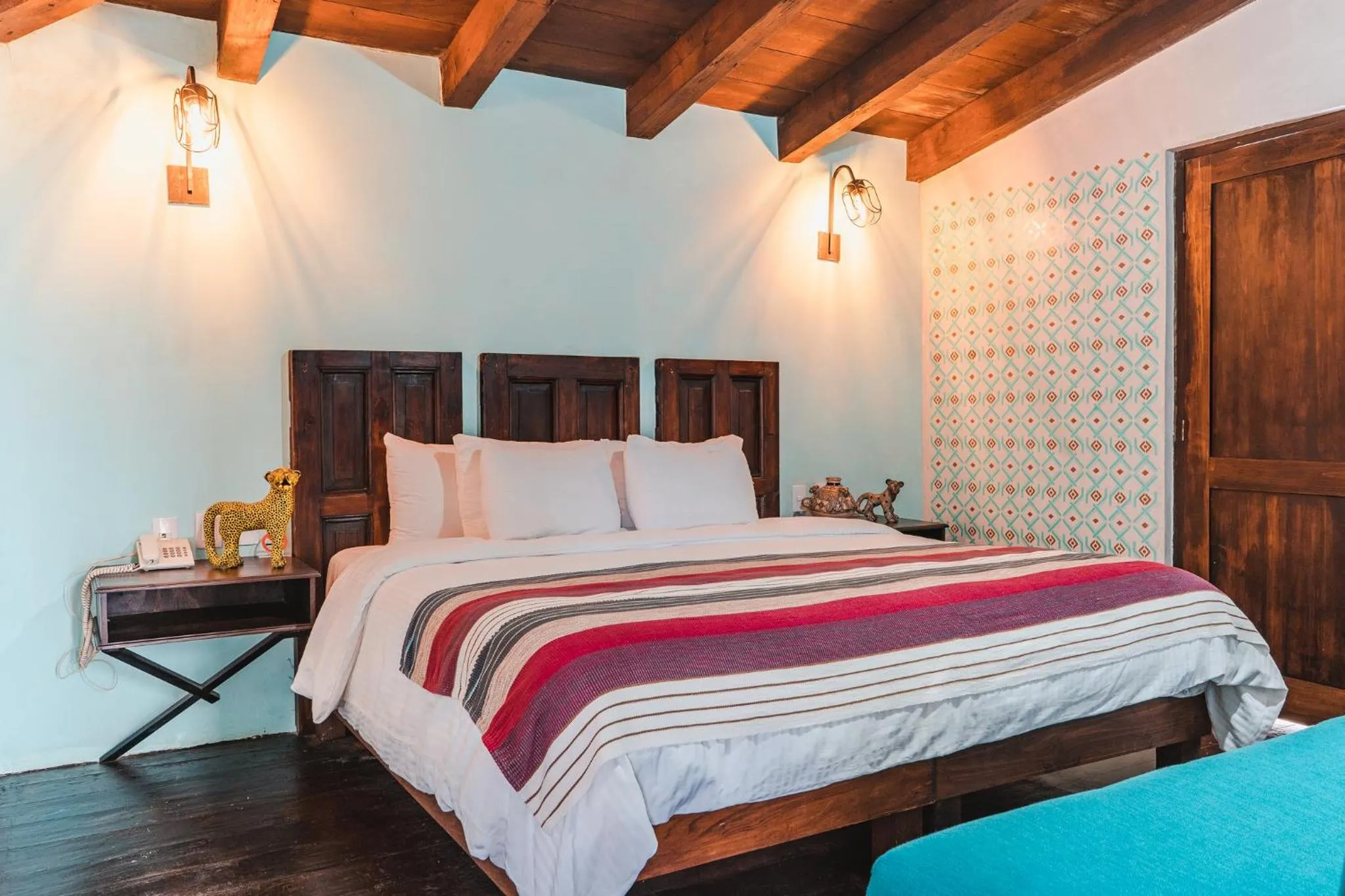 Bed in Yox Hotel Boutique