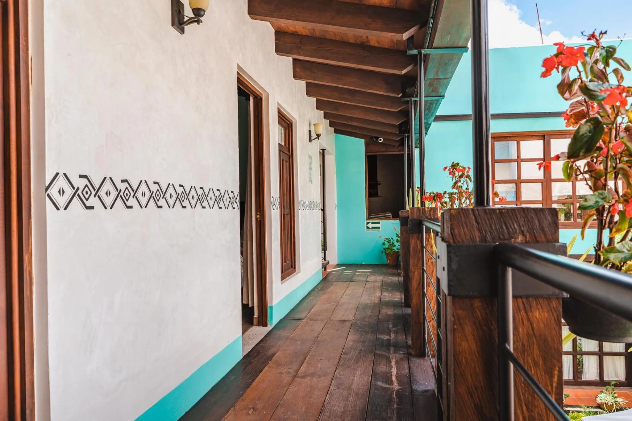 Garden view in Yox Hotel Boutique