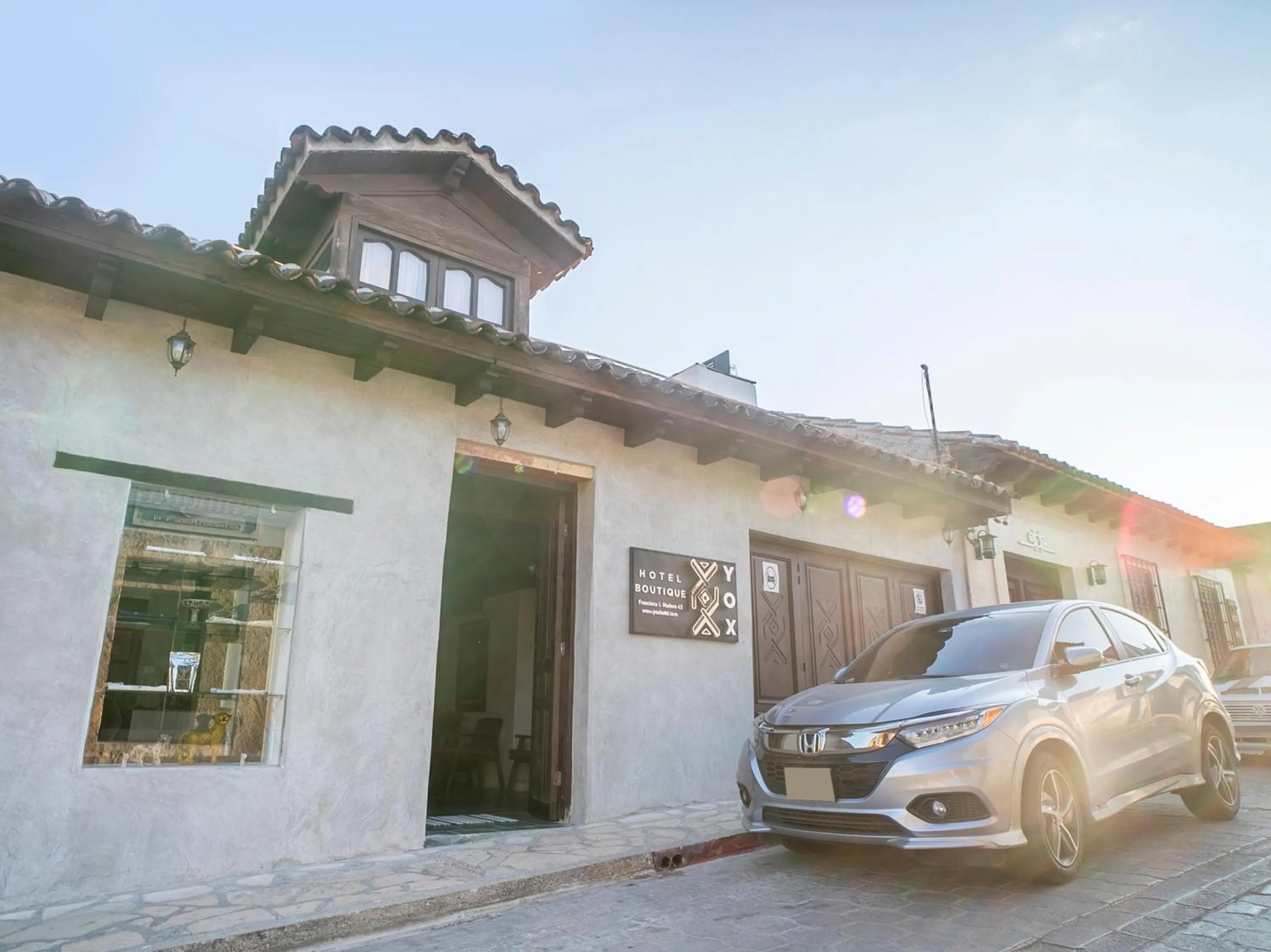 Facade/entrance in Yox Hotel Boutique