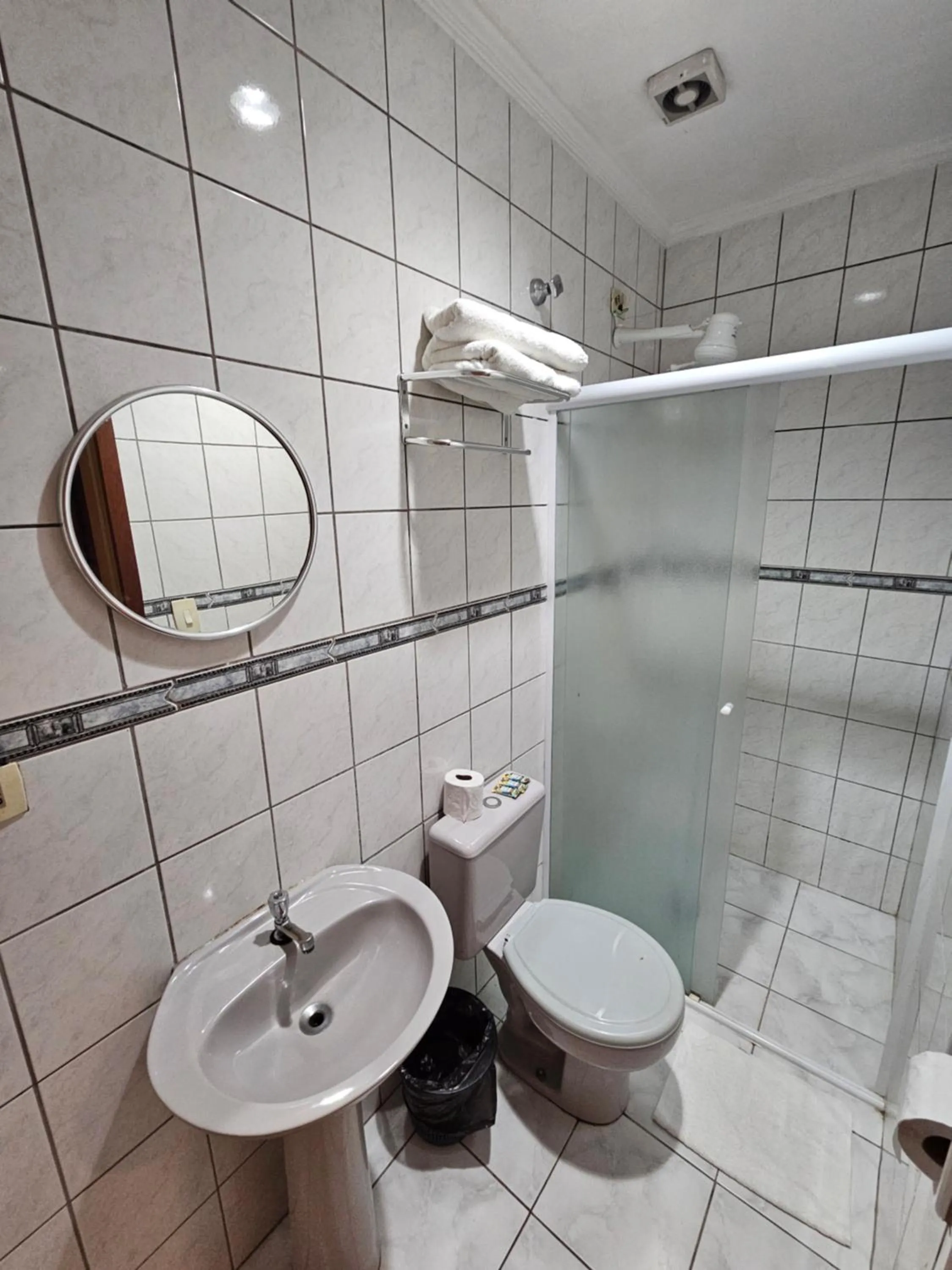 Bathroom in Option Hotel São Paulo - Anhembi - Expo Center Norte