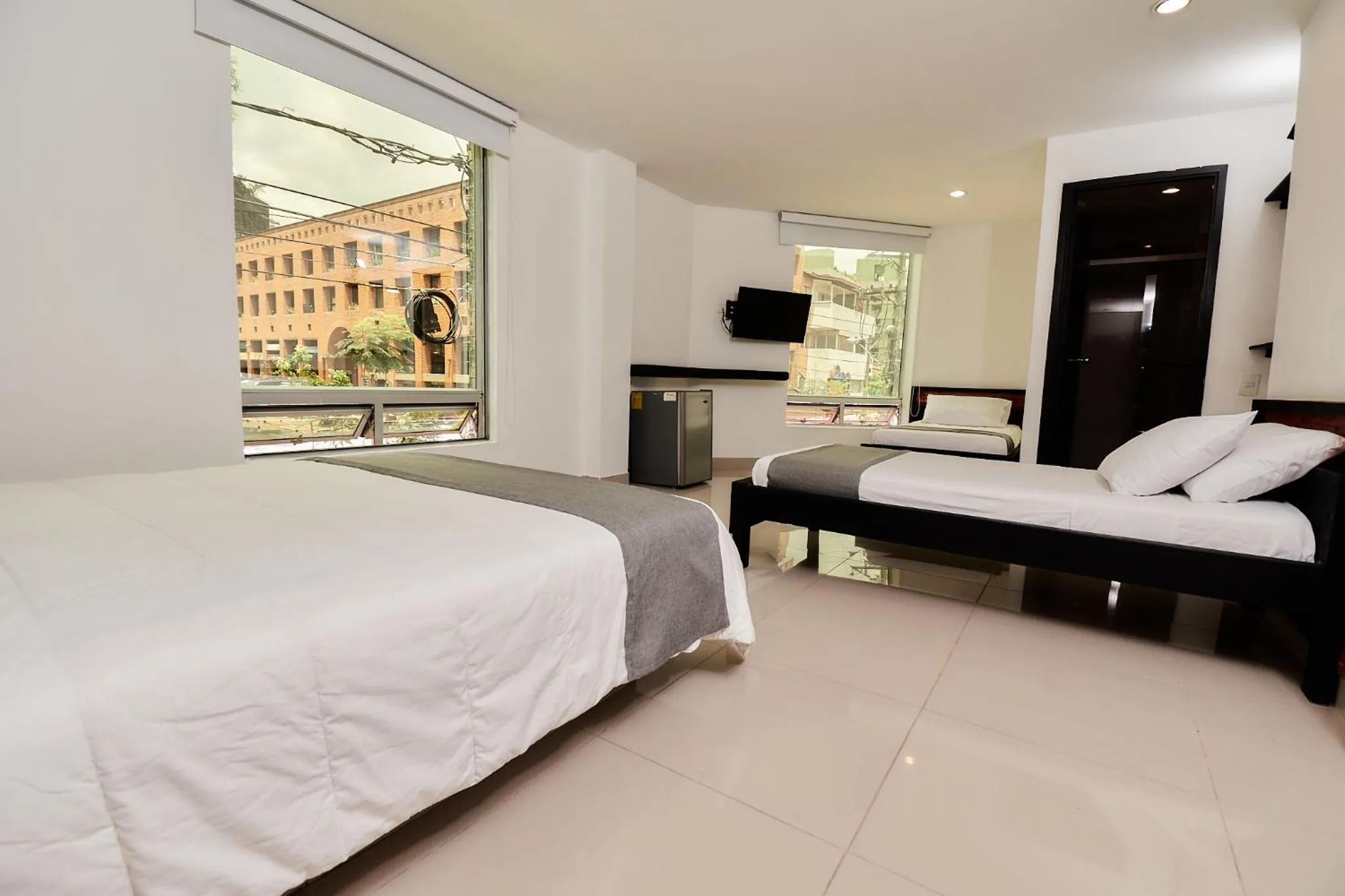 Bed in Hotel Tik Medellin