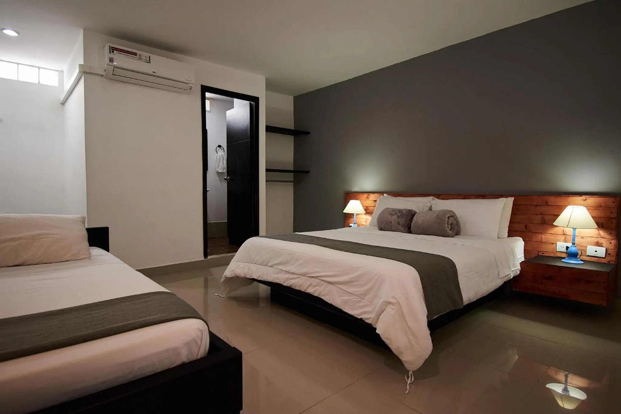 Bed in Hotel Tik Medellin