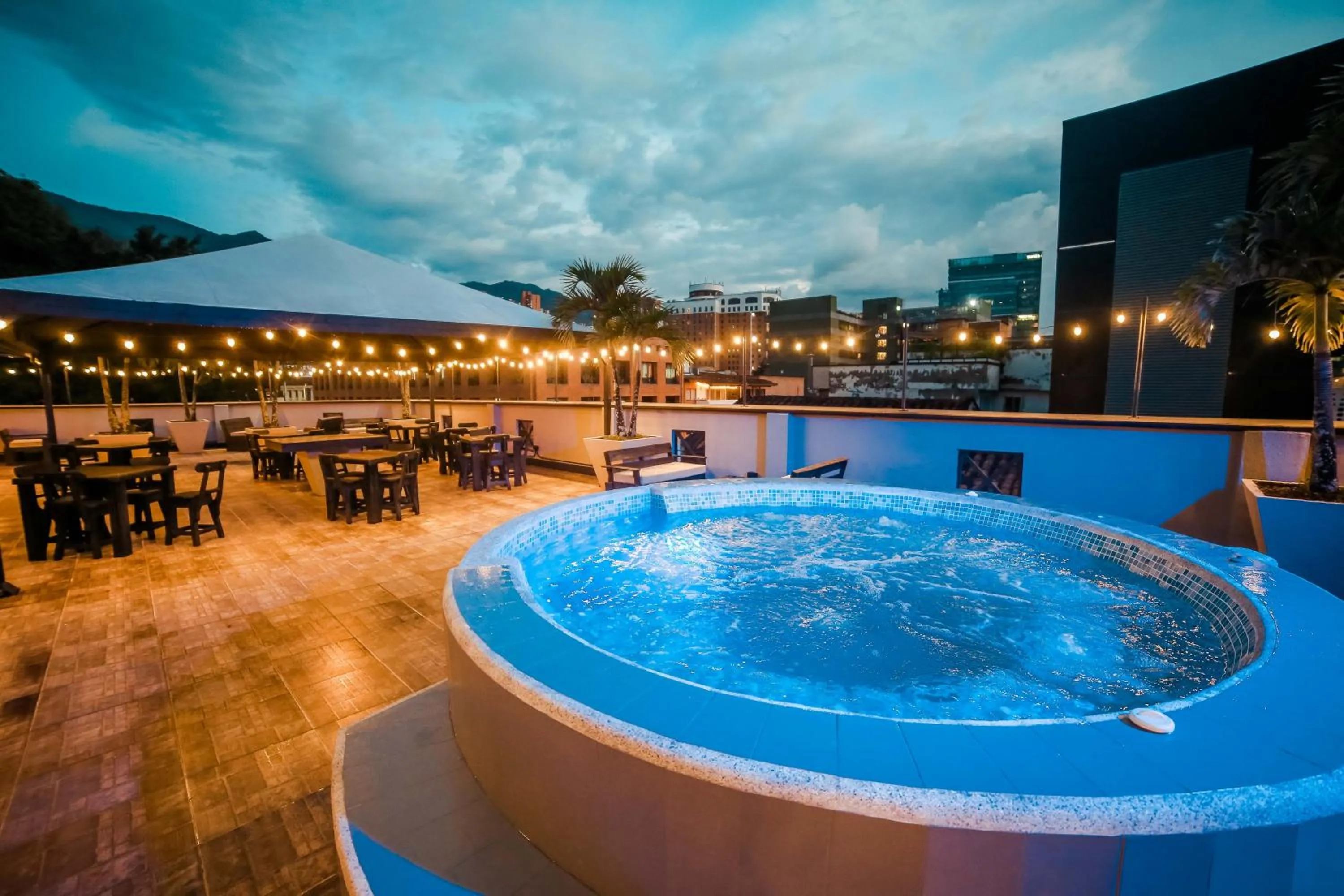 Night in Hotel Tik Medellin