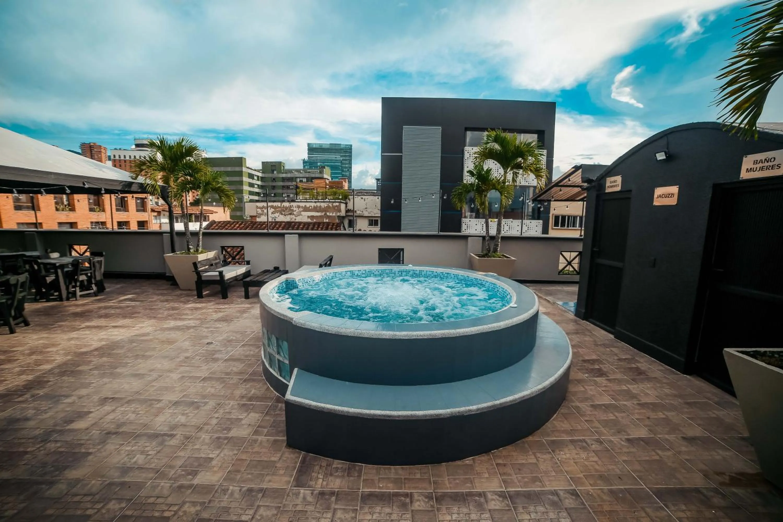 Hot Tub in Hotel Tik Medellin