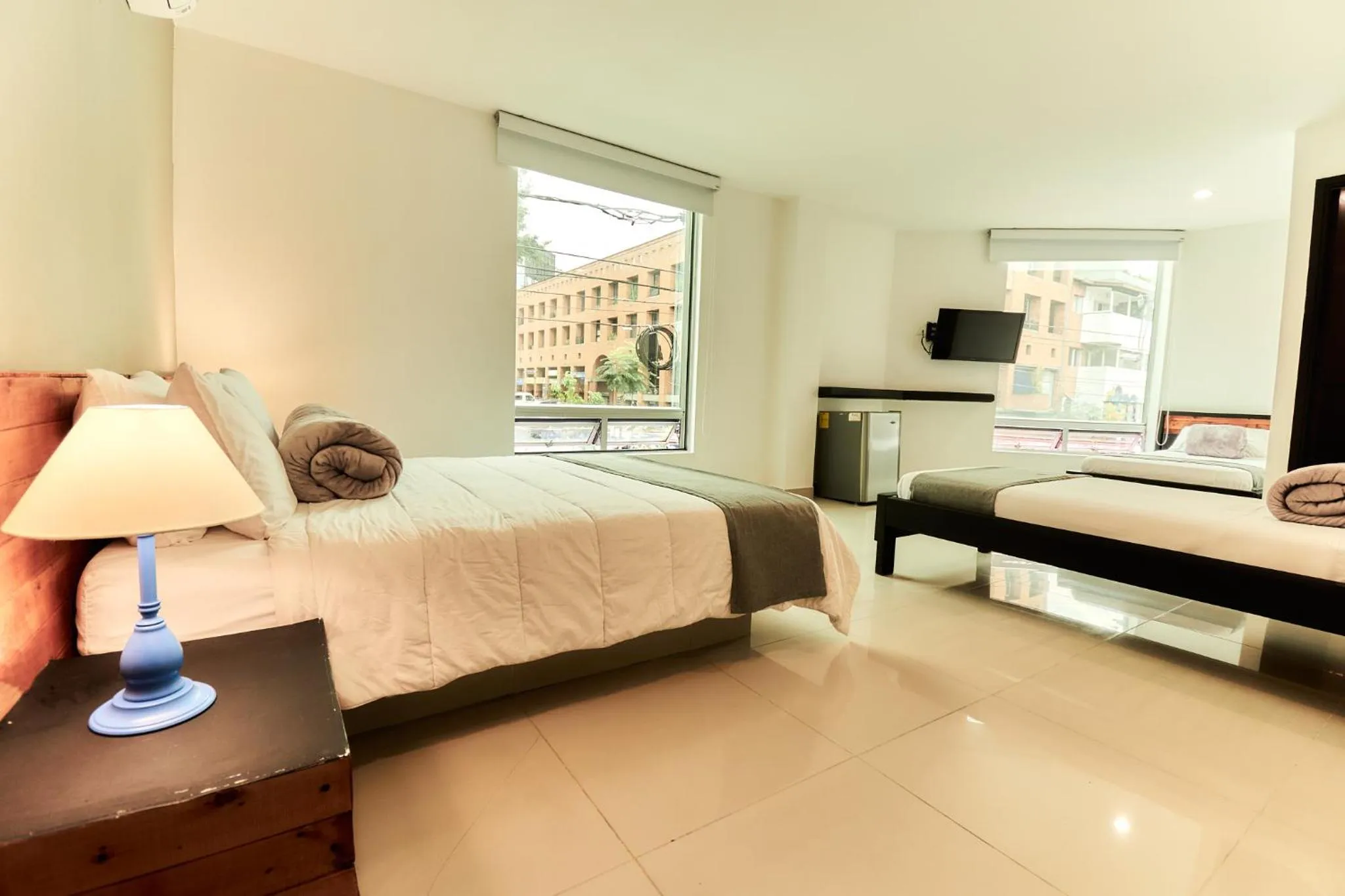 Bed in Hotel Tik Medellin