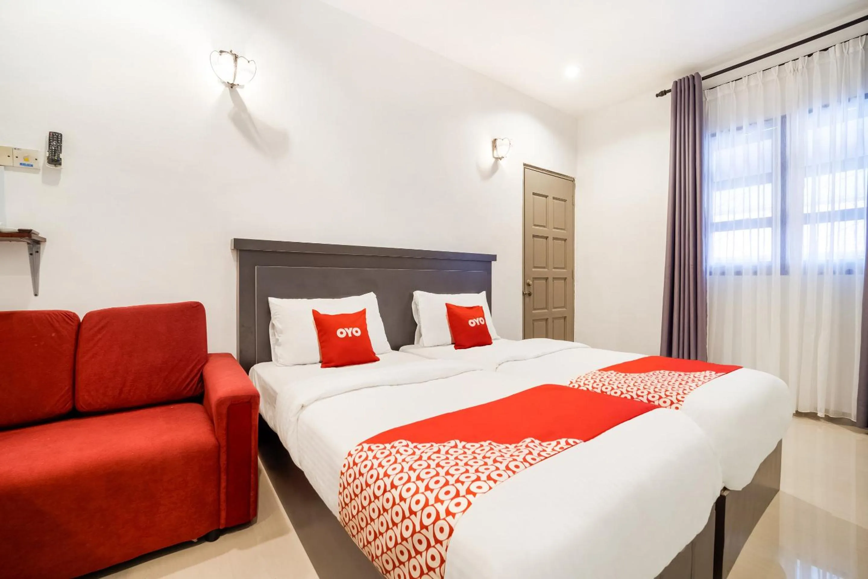 Bedroom, Bed in Hotel O Kulim Inn