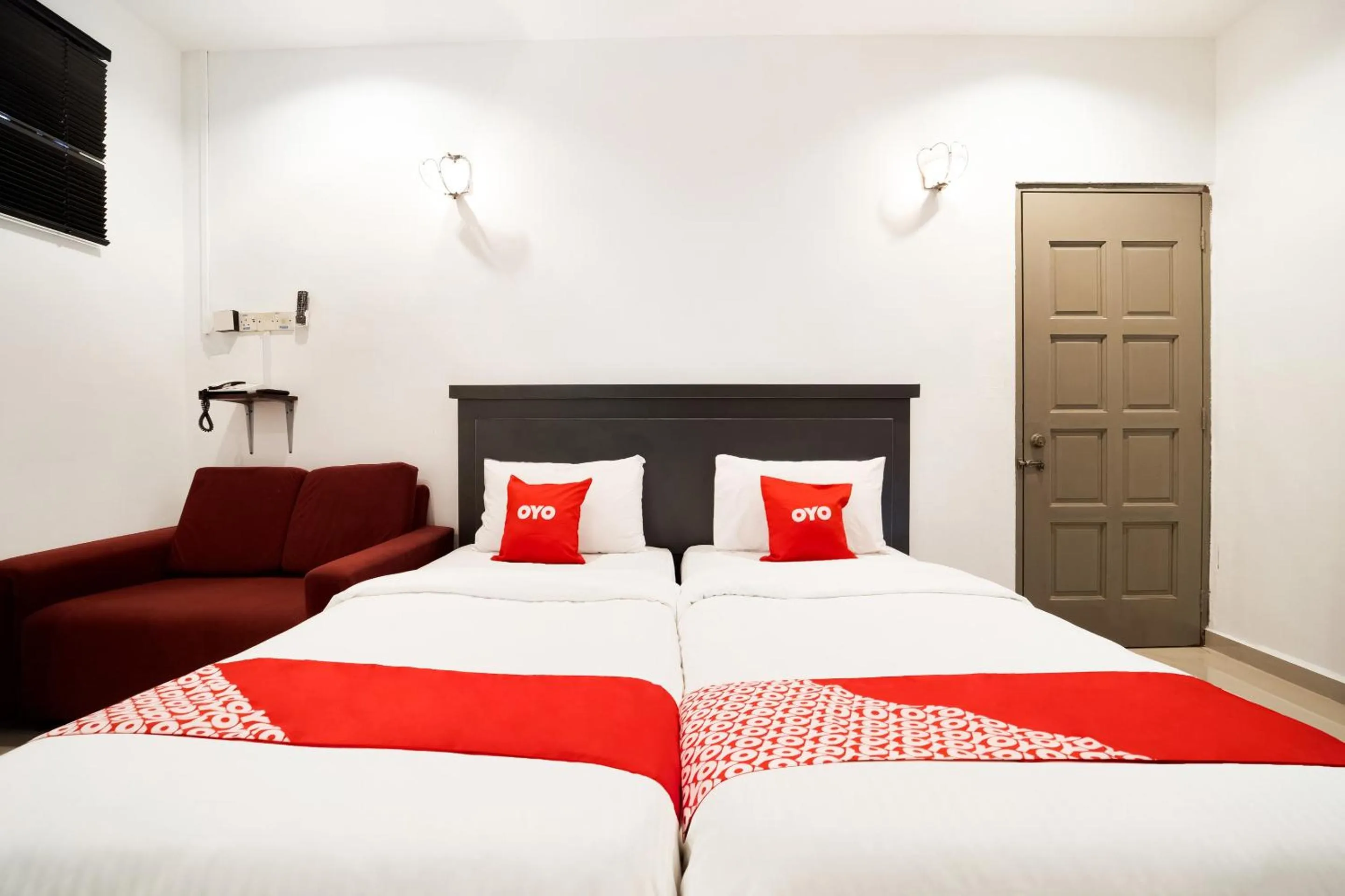 Bedroom, Bed in Hotel O Kulim Inn