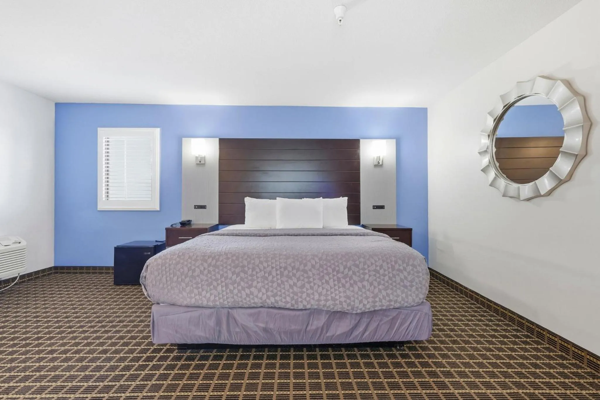 Bed in Hotel Solares