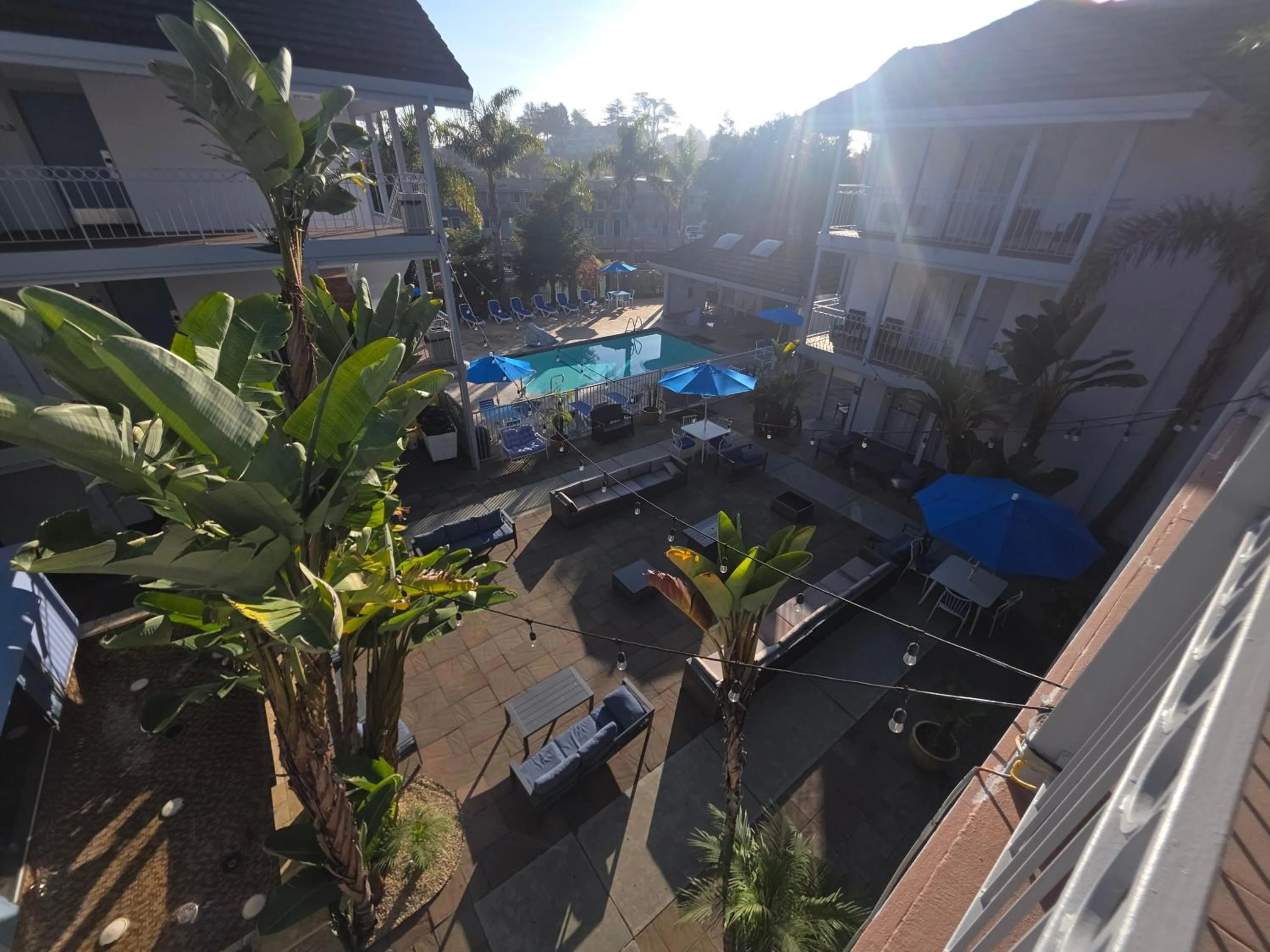 Swimming pool in Hotel Solares