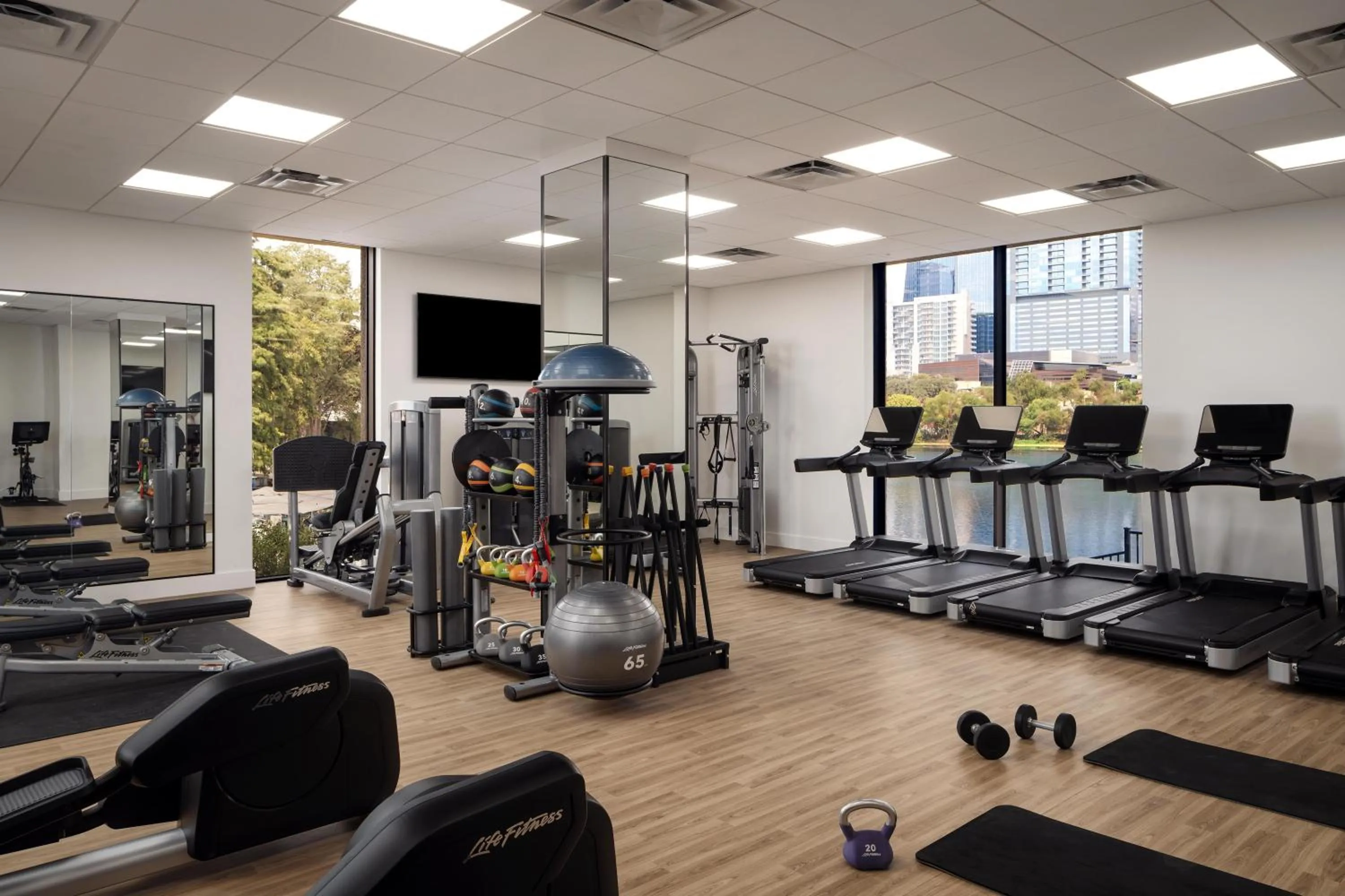 Fitness centre/facilities in Hyatt Regency Austin