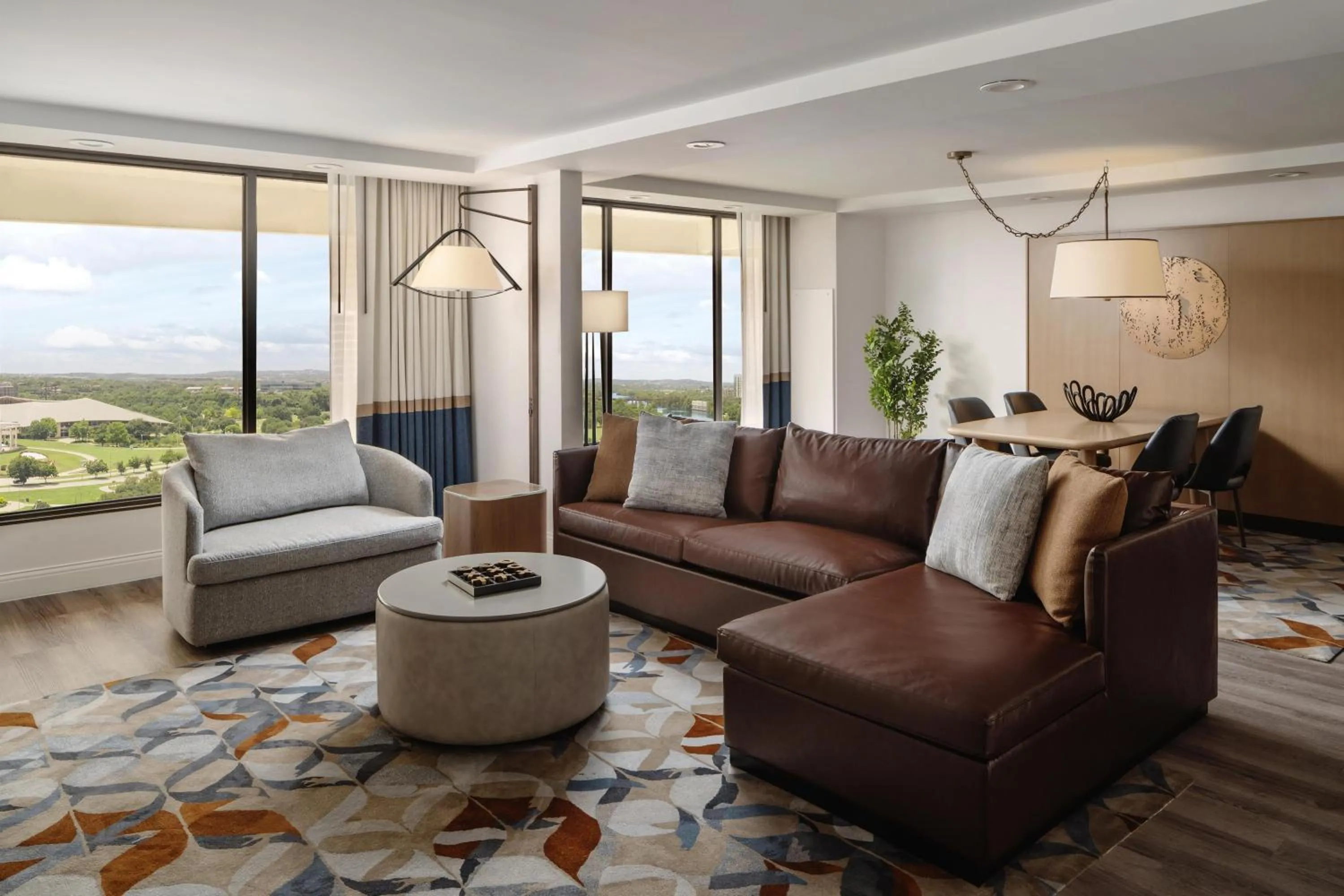 Photo of the whole room in Hyatt Regency Austin