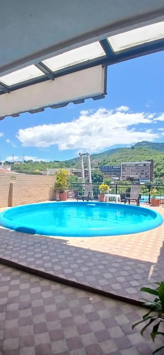 Swimming pool in Sam'S VIP Hostel San Gil