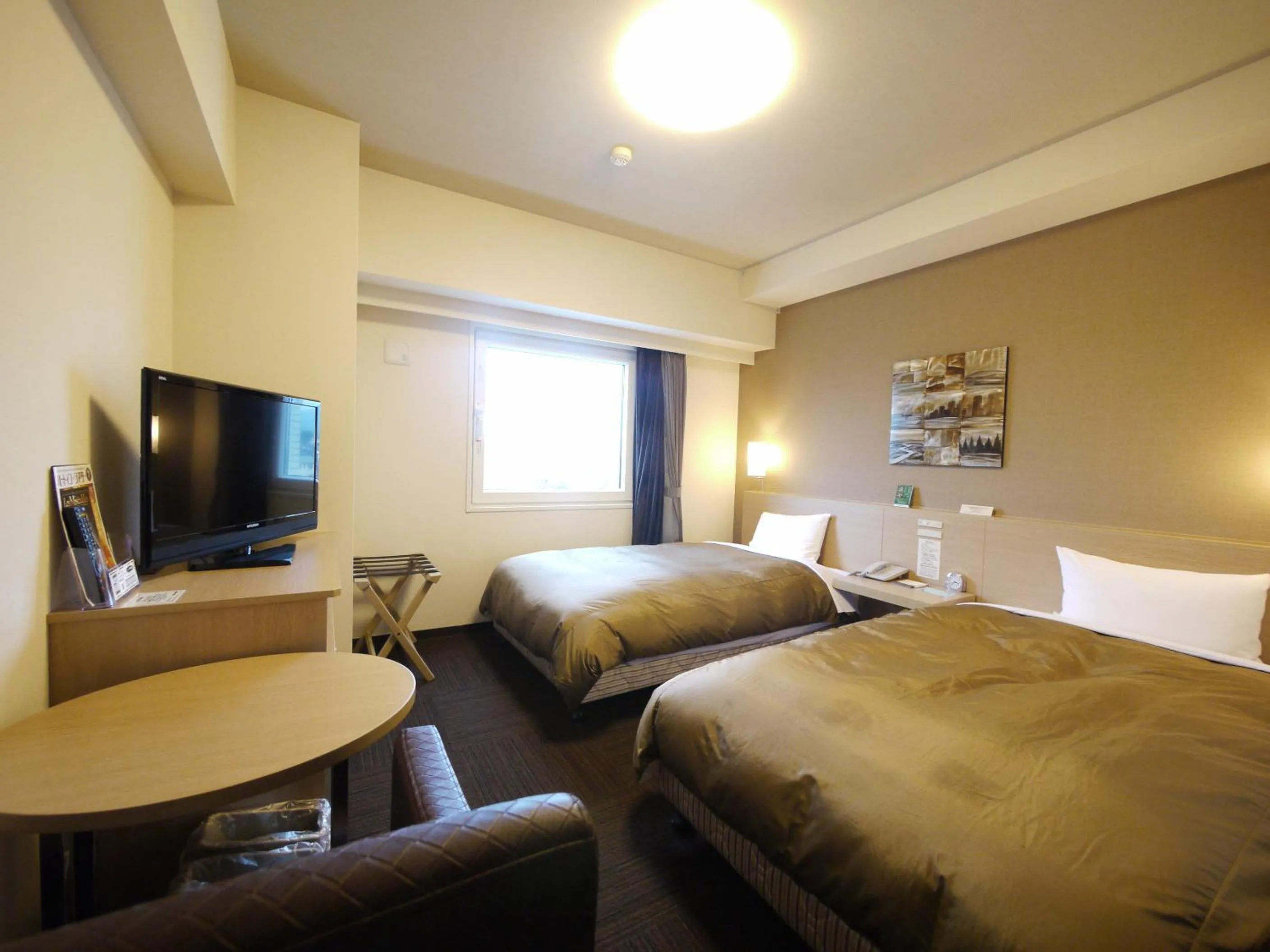 Day, Bed in Hotel Route-Inn Sendai Taiwa Inter