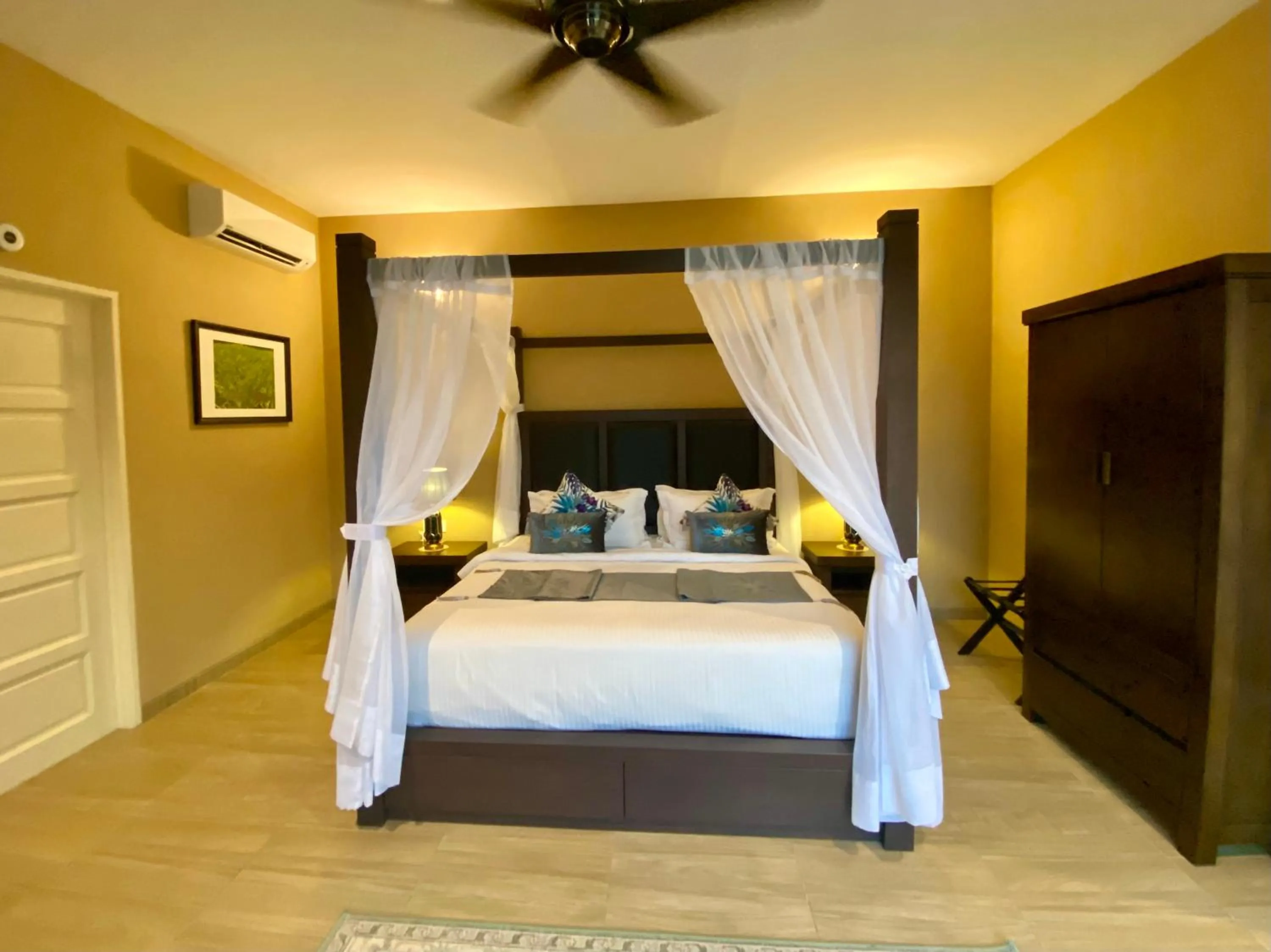 Bed in The Paddy Field - Private Pool Villas