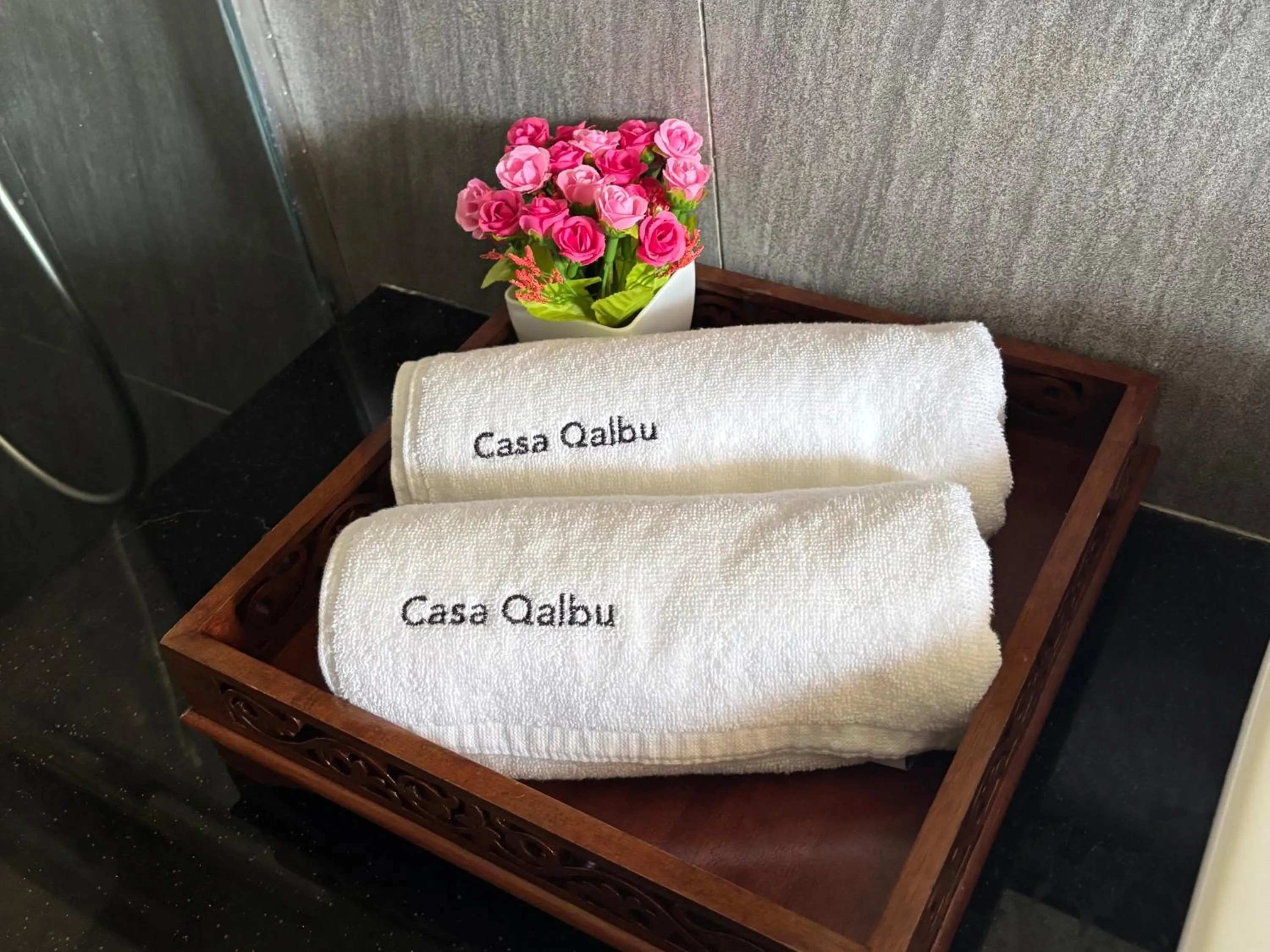 towels in The Paddy Field - Private Pool Villas