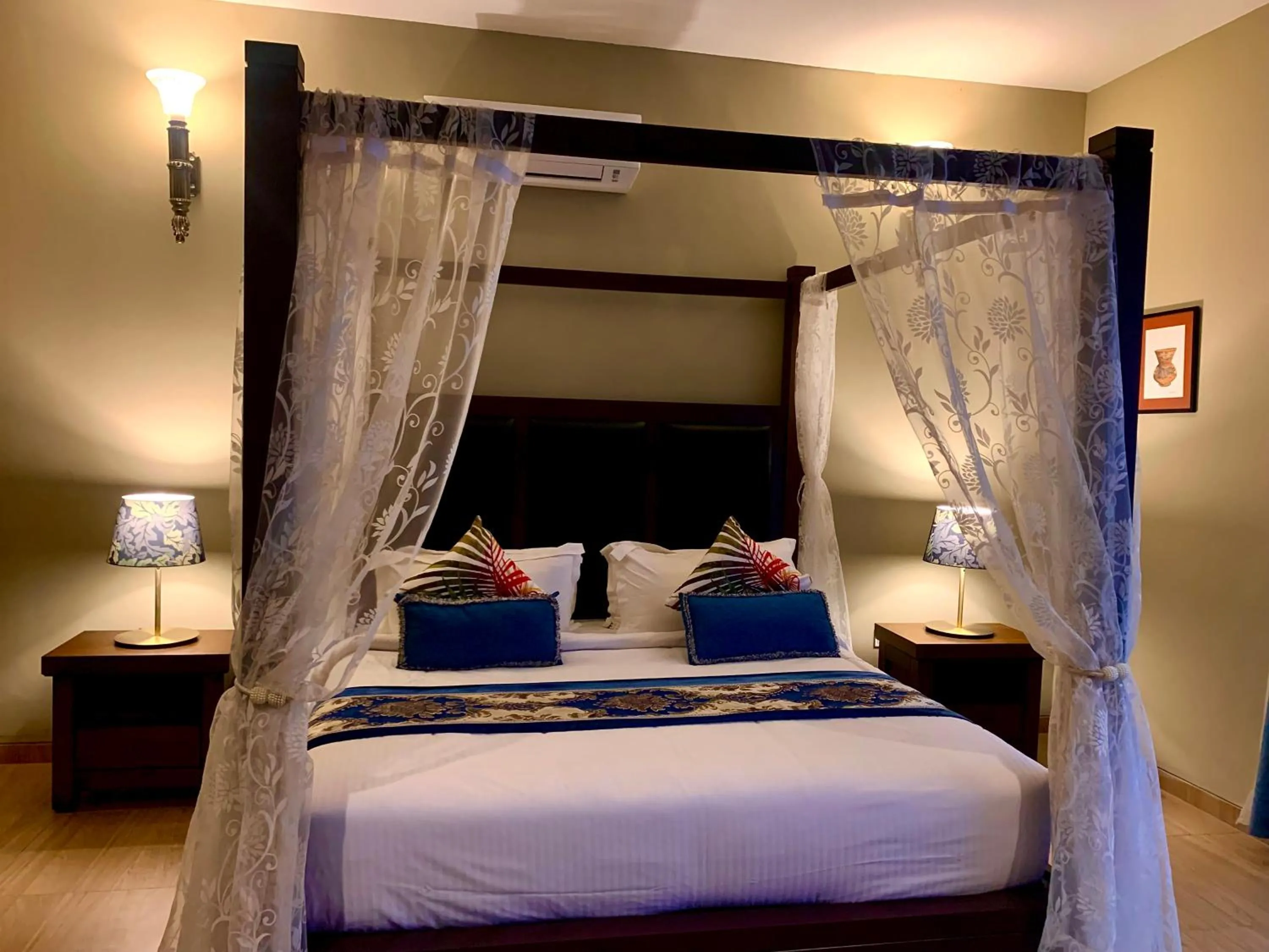 Bed in The Paddy Field - Private Pool Villas