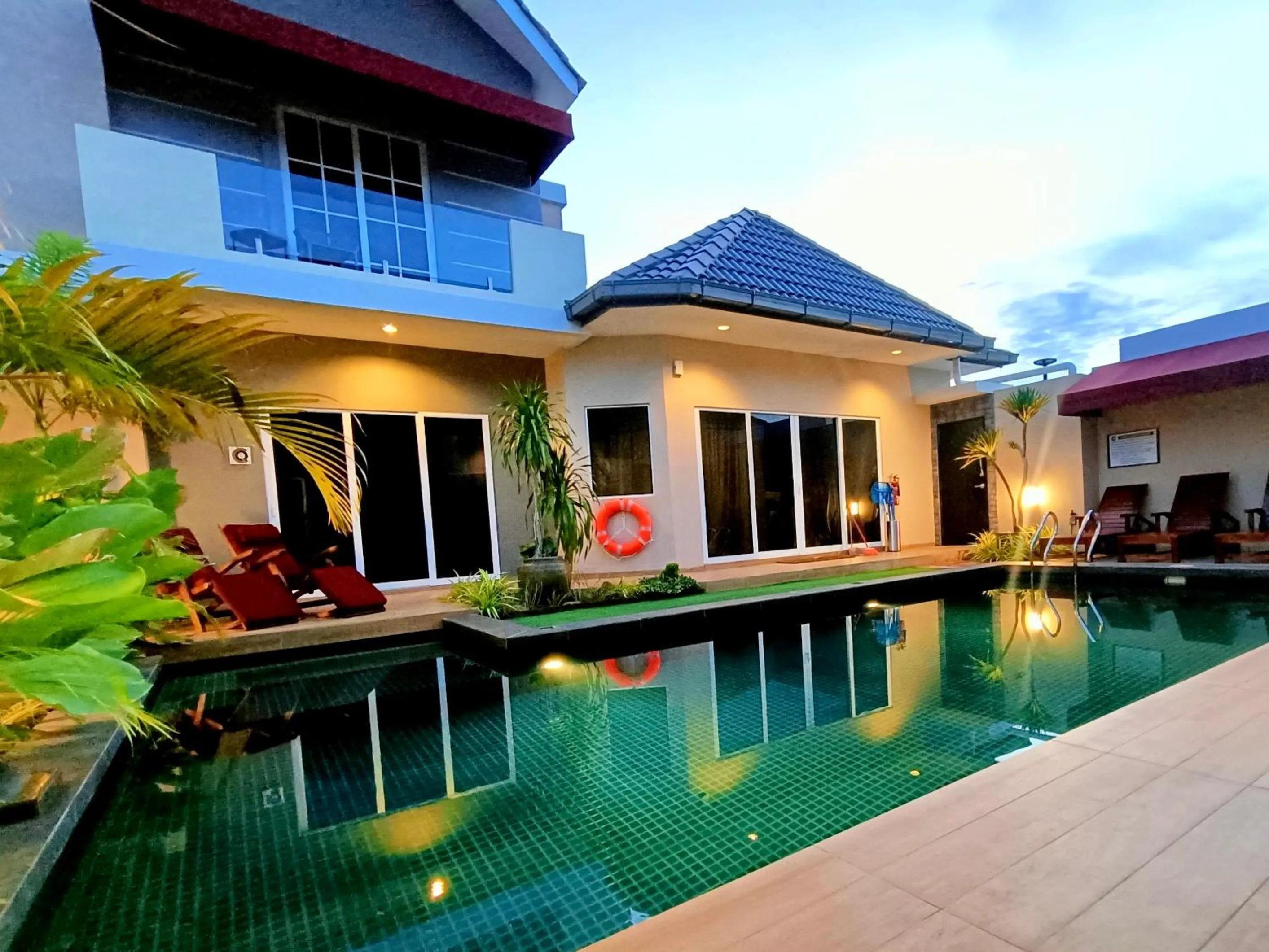 Swimming pool in The Paddy Field - Private Pool Villas