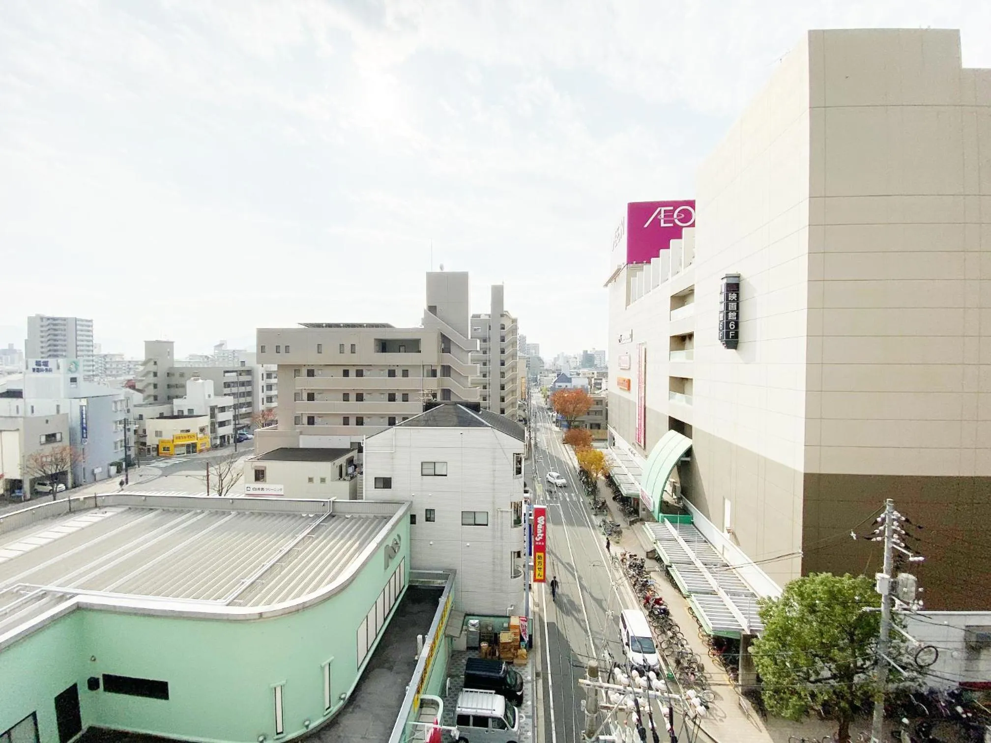 City view in OUCHI HOTEL Dambara