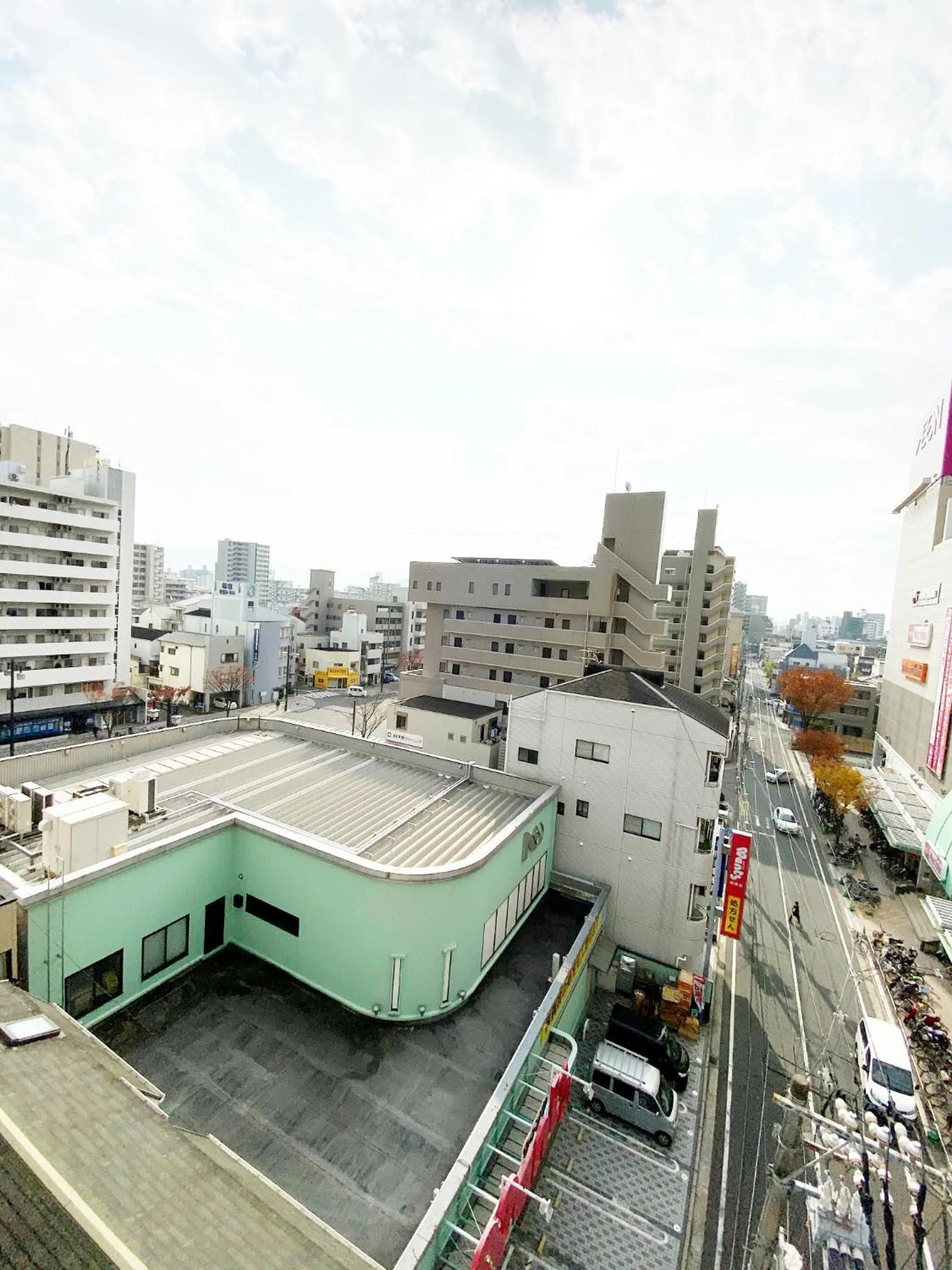City view in OUCHI HOTEL Dambara