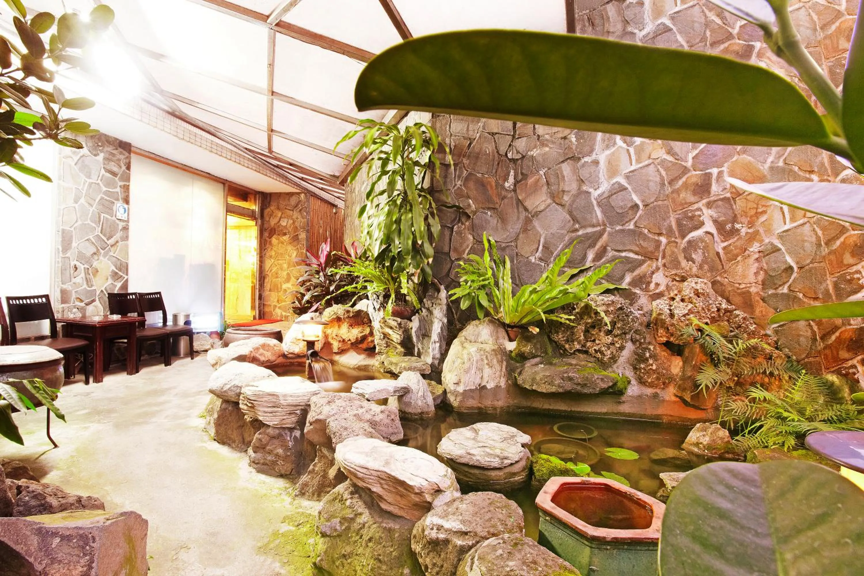 Patio in Emperor Hotel