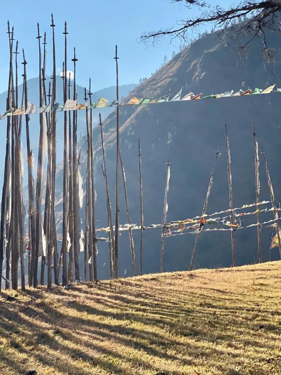 Mountain view in The Postcard Dewa, Thimphu, Bhutan