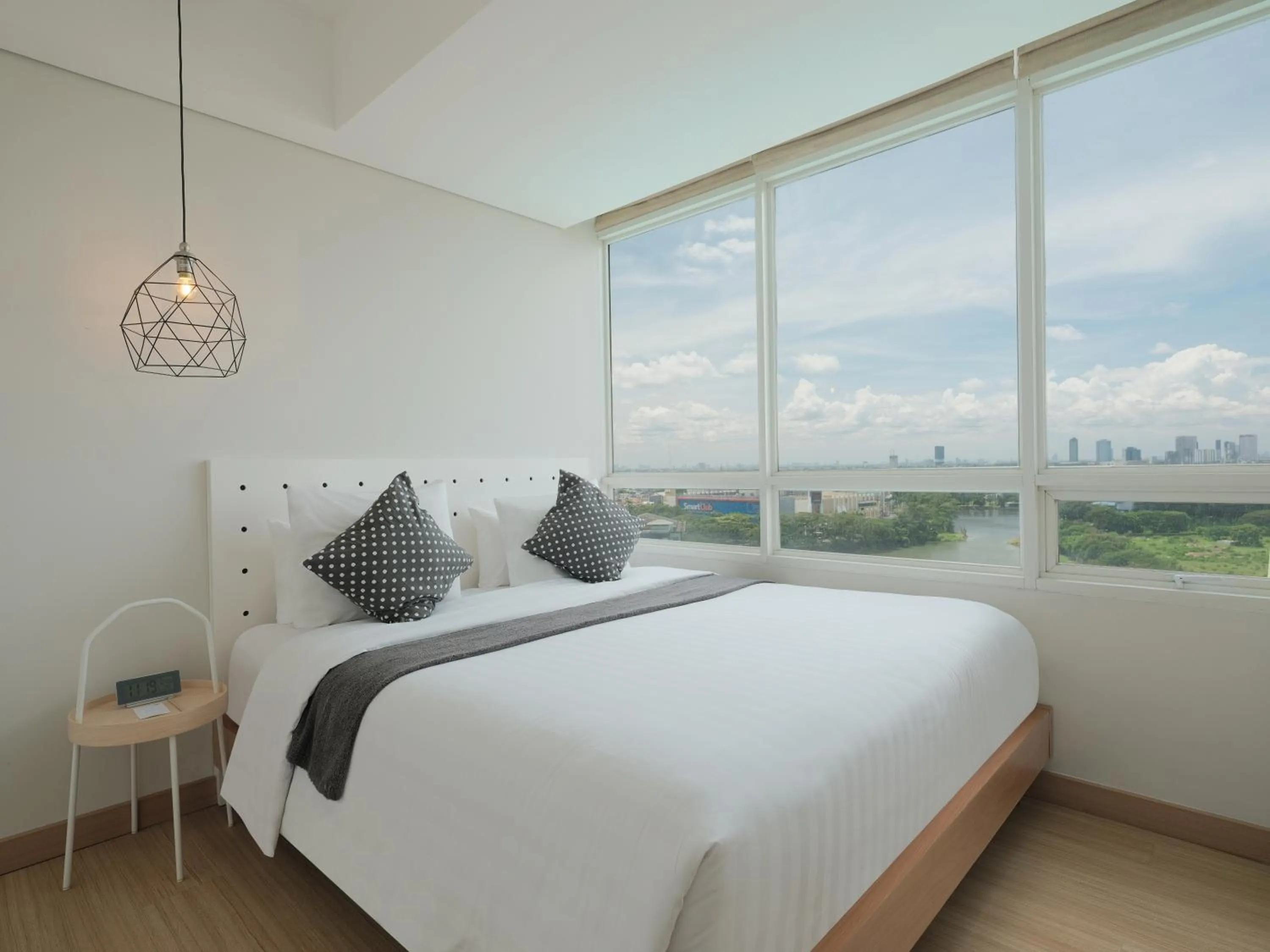 Bedroom, Bed in Fika Rooms Tangerang By Skandinavia