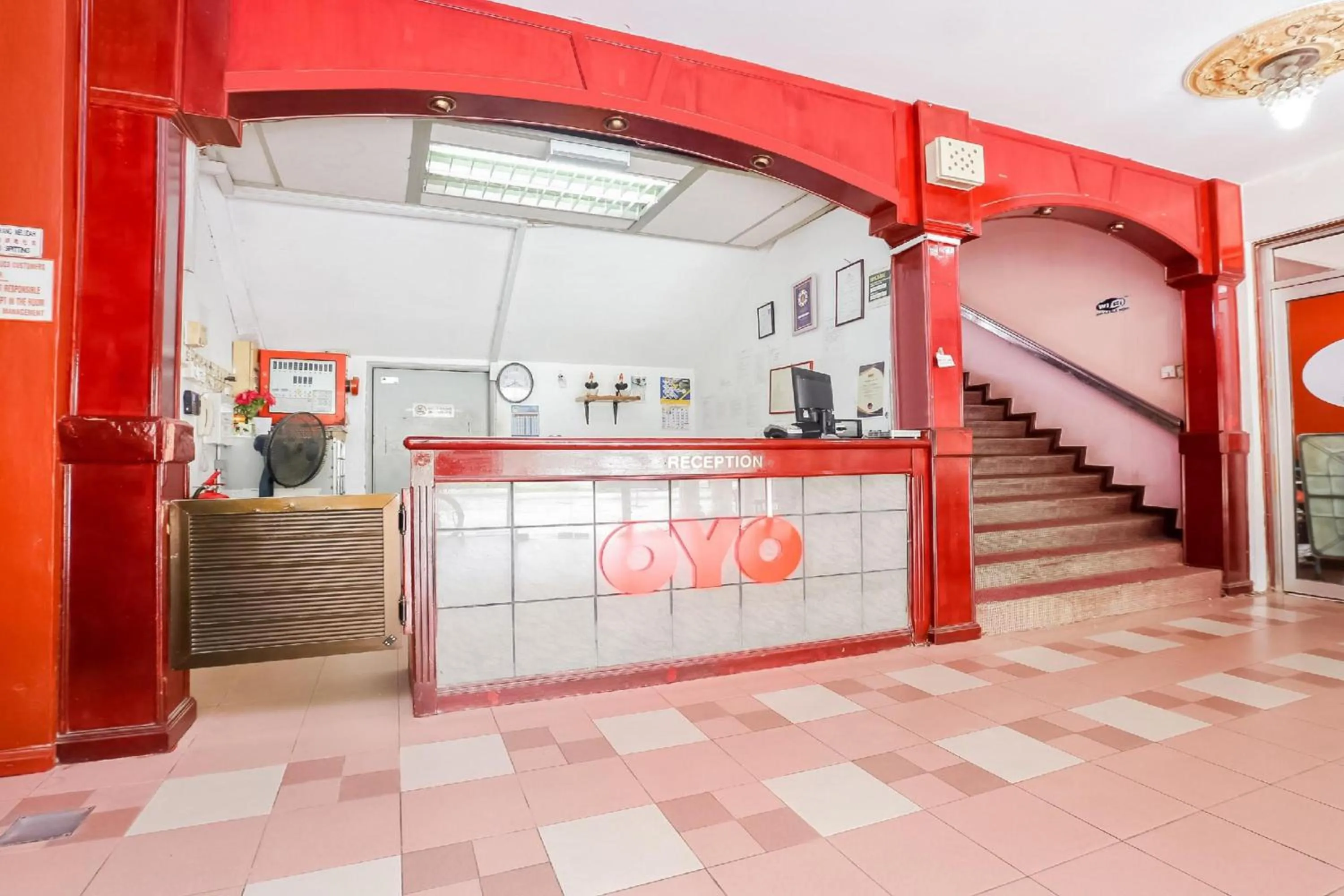 Lobby or reception in Hotel O Green Mango @ Sri Cemerlang