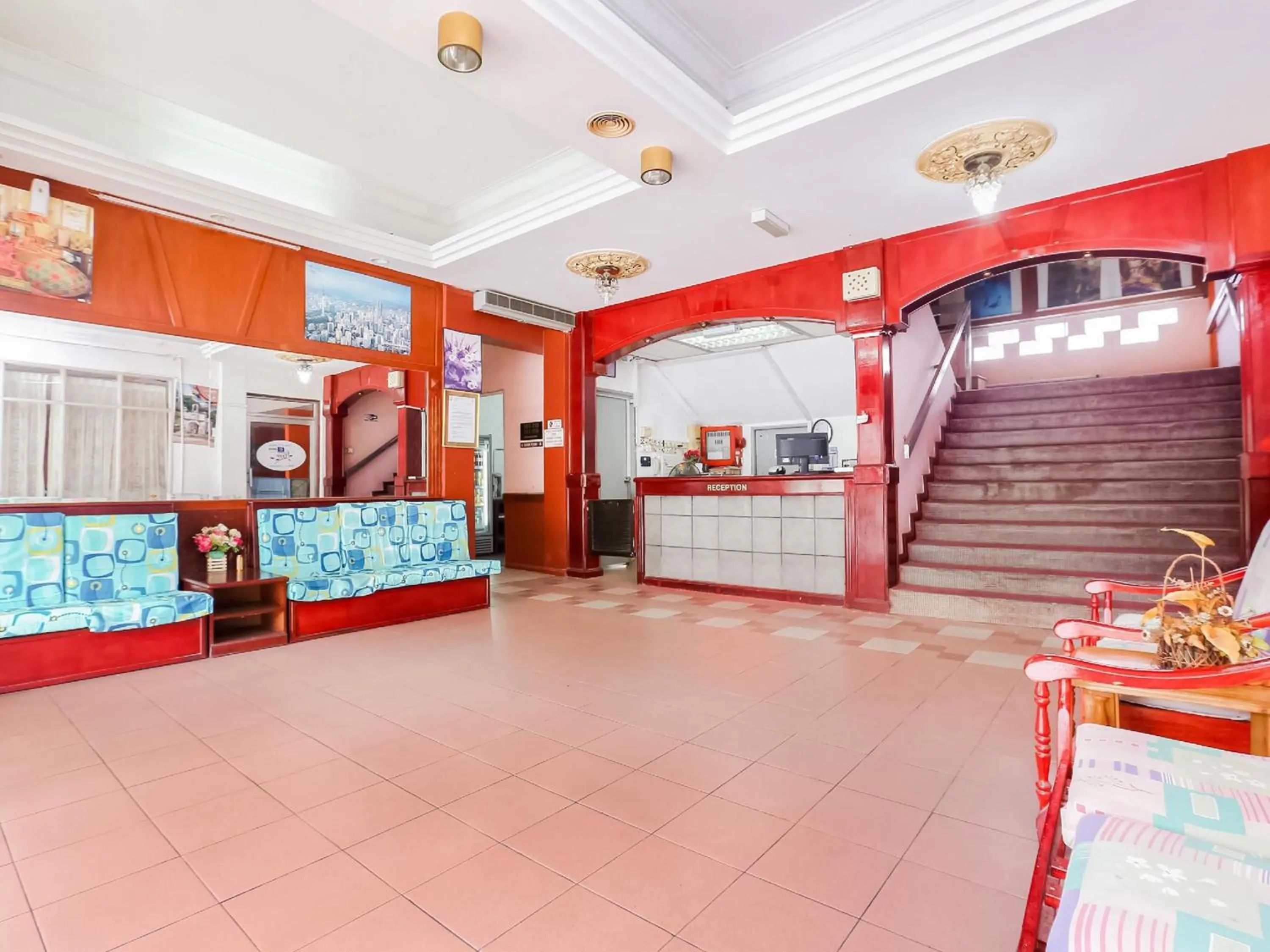 Lobby or reception in Hotel O Green Mango @ Sri Cemerlang