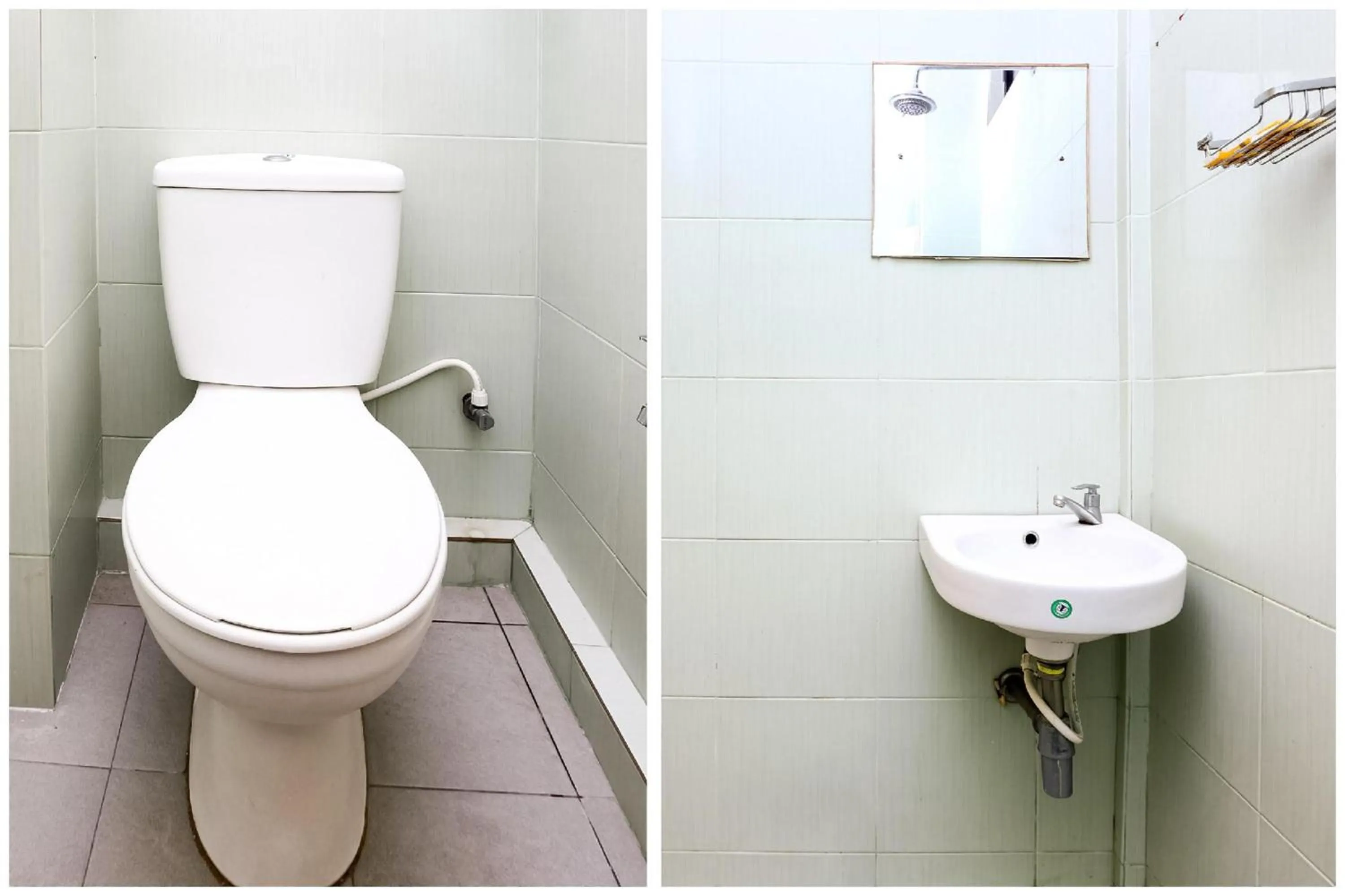 Bathroom in Hotel O Green Mango @ Sri Cemerlang