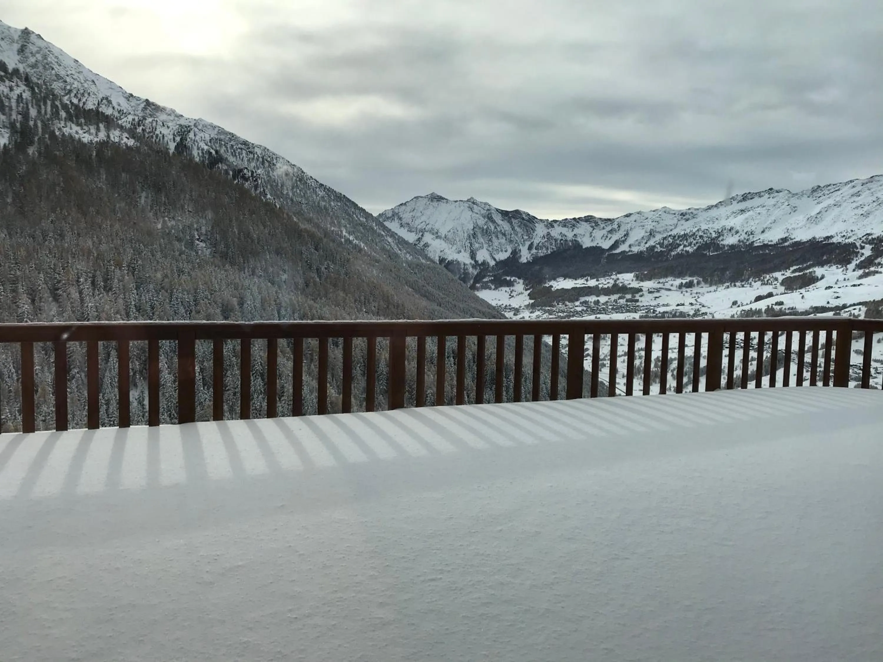 Mountain view in Edelweiss Hotel Champoluc