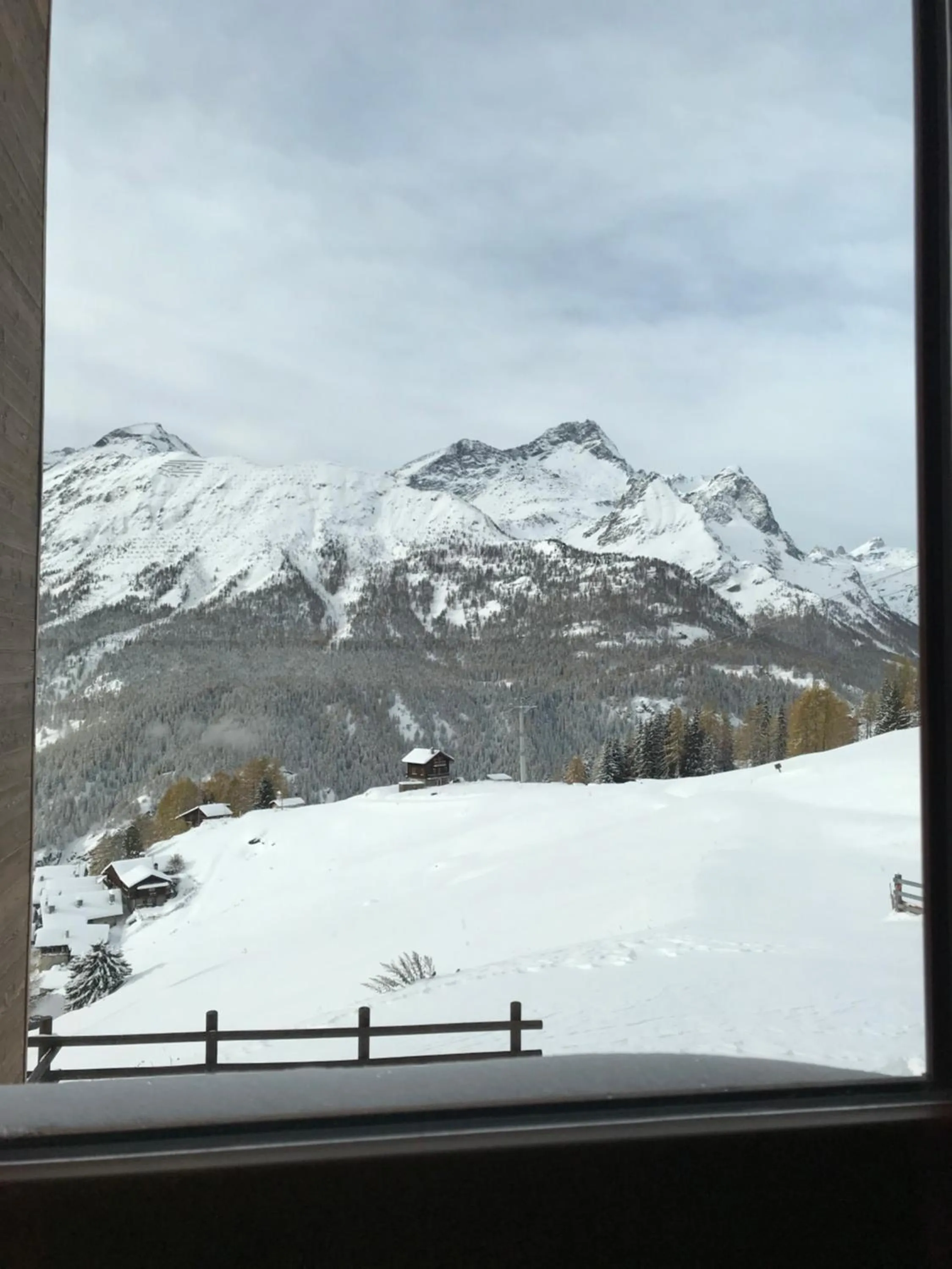 Mountain view in Edelweiss Hotel Champoluc