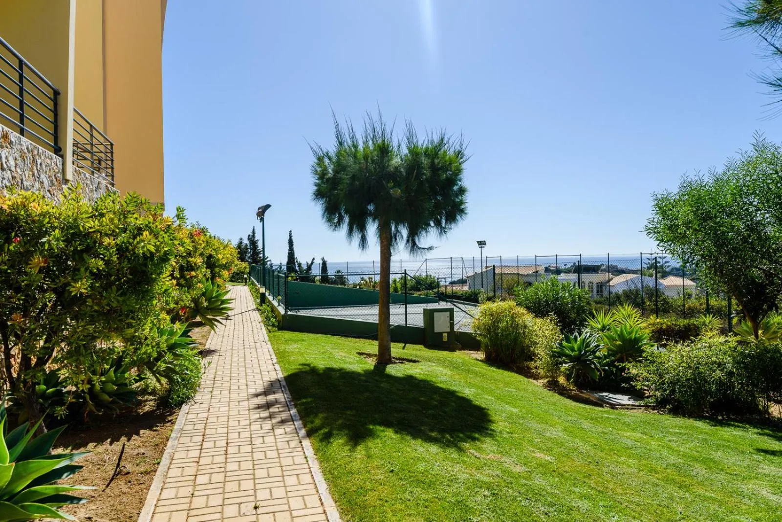 Garden view in BnB Homes Ocean view Apartment with 3 spacious Terraces, 2 Swimming pools & Tennis court