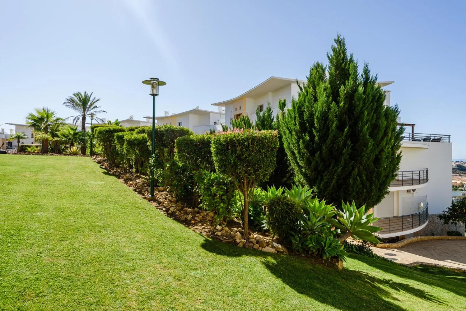 Property building in BnB Homes Ocean view Apartment with 3 spacious Terraces, 2 Swimming pools & Tennis court