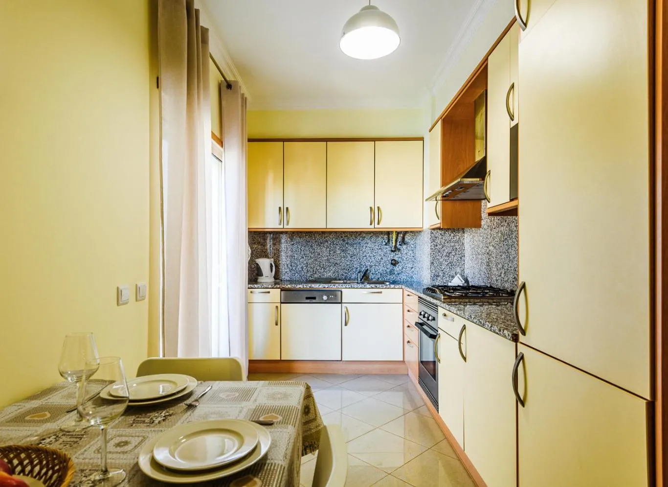 Dining area in BnB Homes Ocean view Apartment with 3 spacious Terraces, 2 Swimming pools & Tennis court
