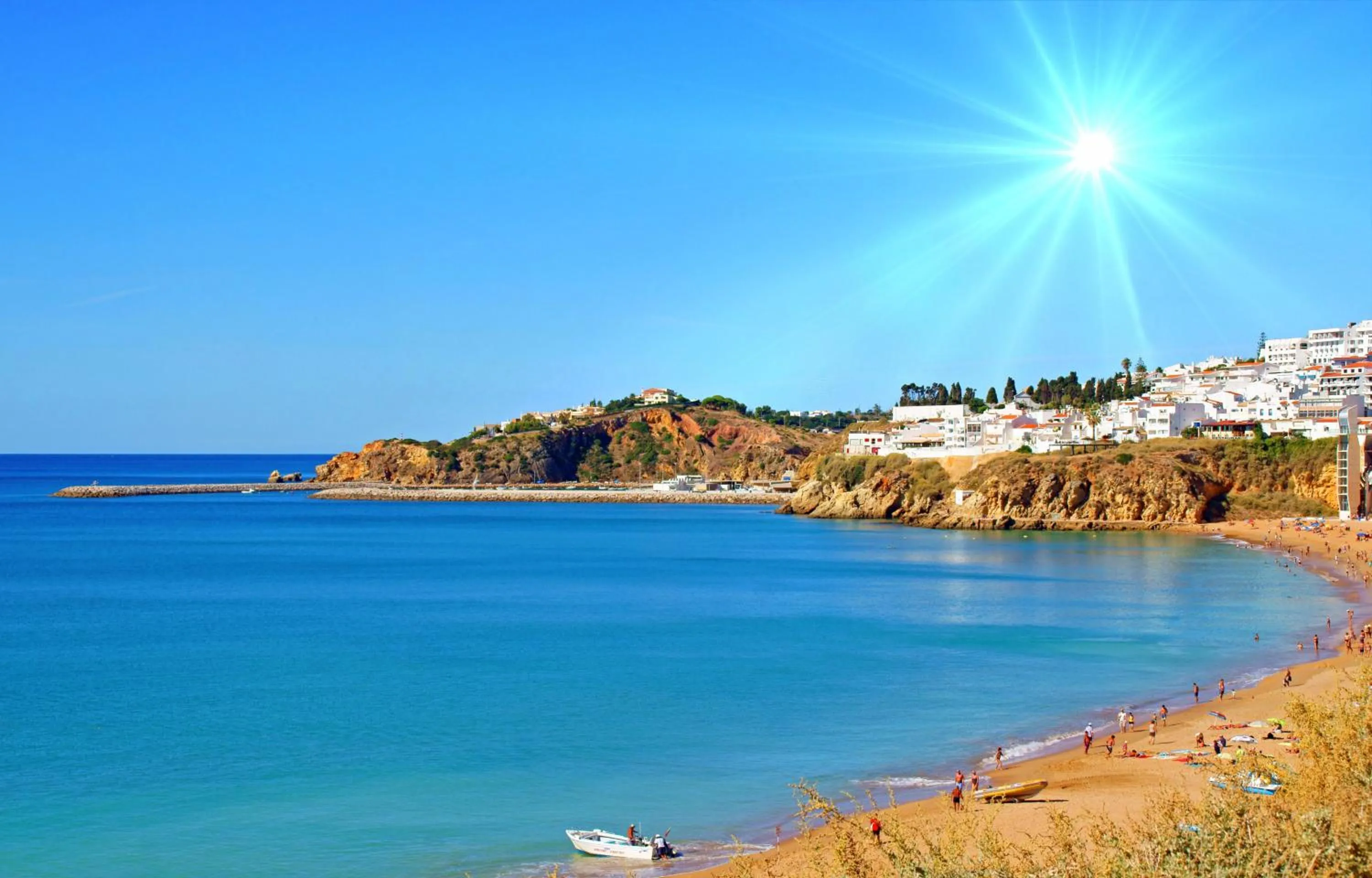 Beach in BnB Homes Ocean view Apartment with 3 spacious Terraces, 2 Swimming pools & Tennis court