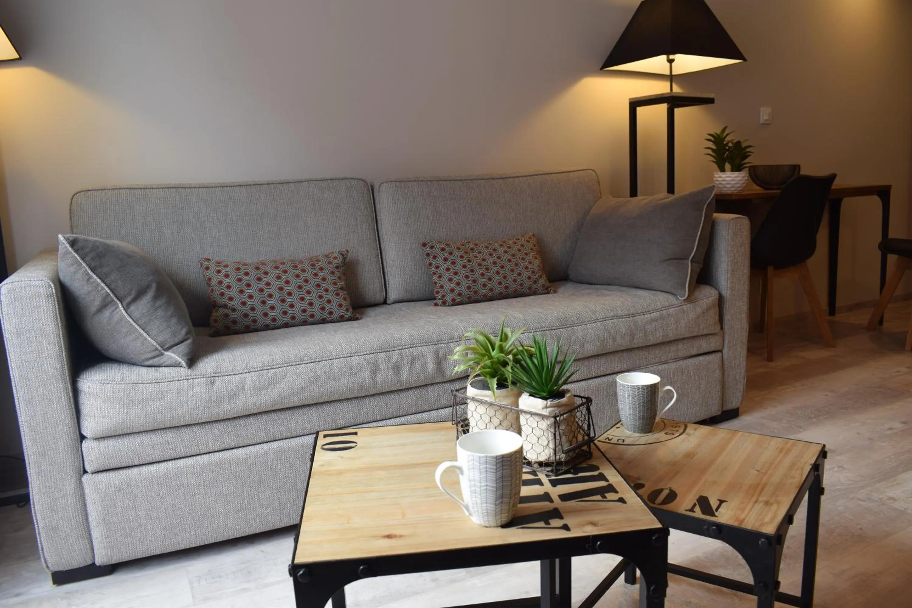 Living room in La Loggia Appart'Hôtel & Spa