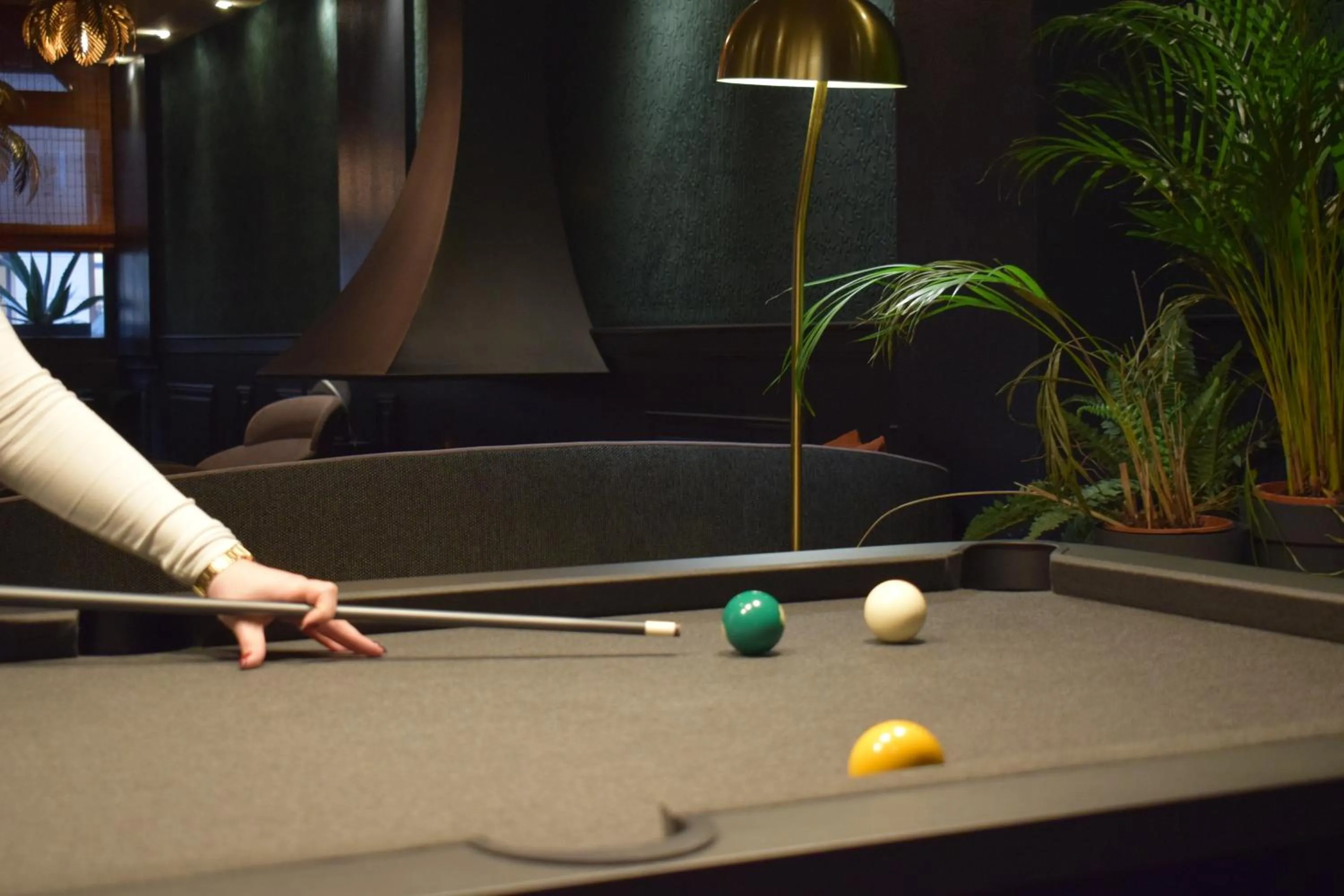 Billiard in La Loggia Appart'Hôtel & Spa