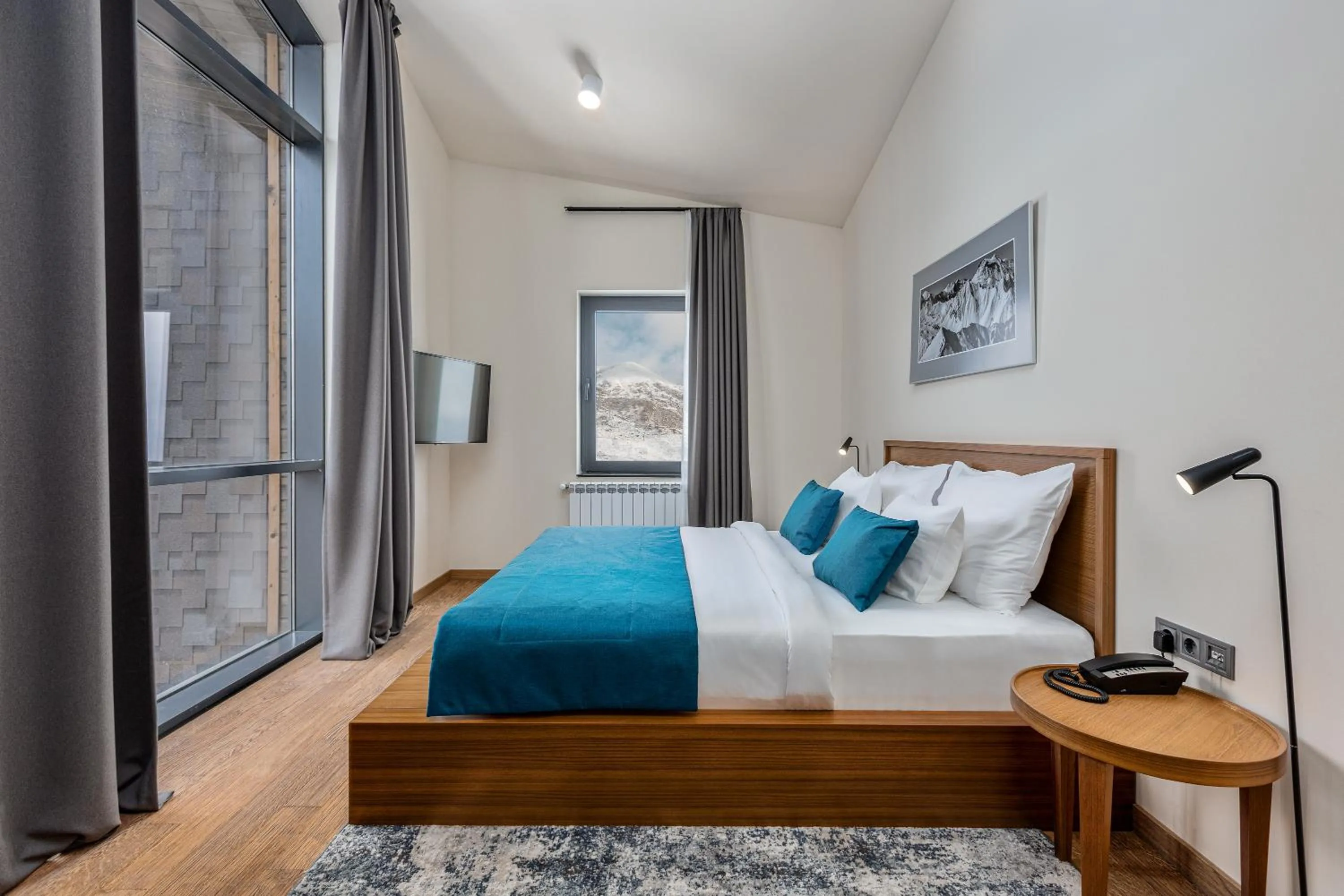 Bedroom, Bed in Gudauri Lodge