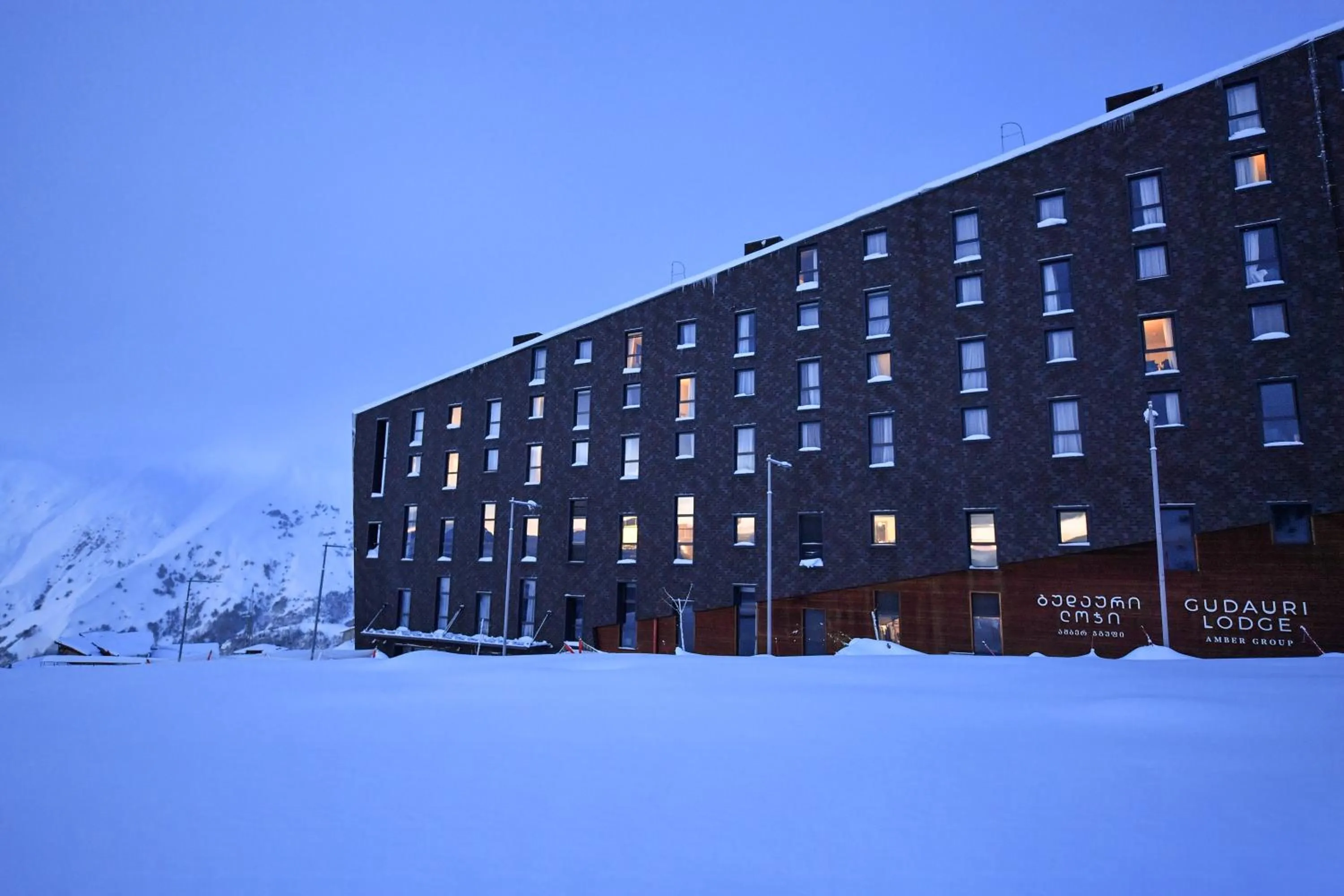Facade/entrance in Gudauri Lodge
